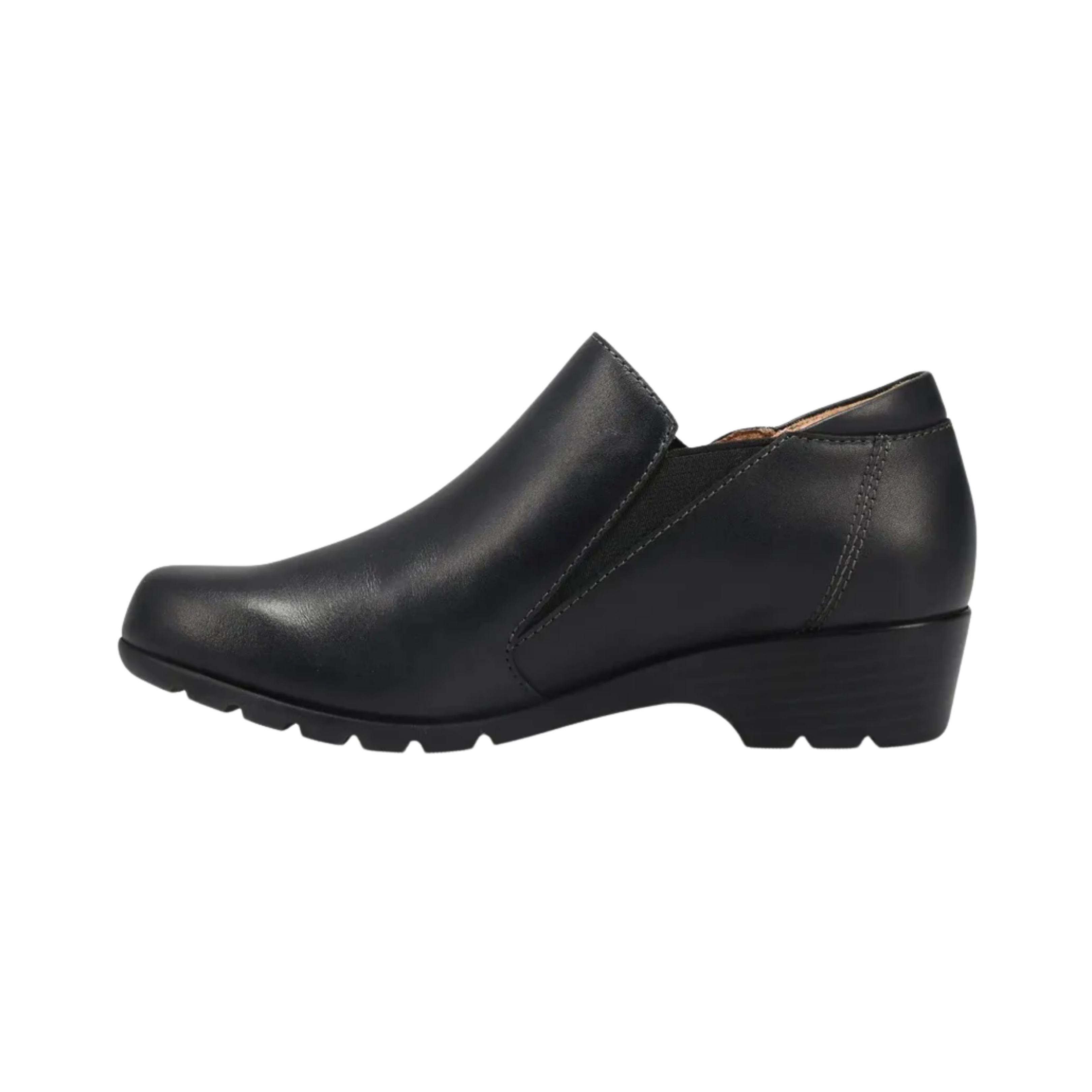 Women's Black Daily Comfort Shoes - Regular Width for Walking, Work & Casual Wear