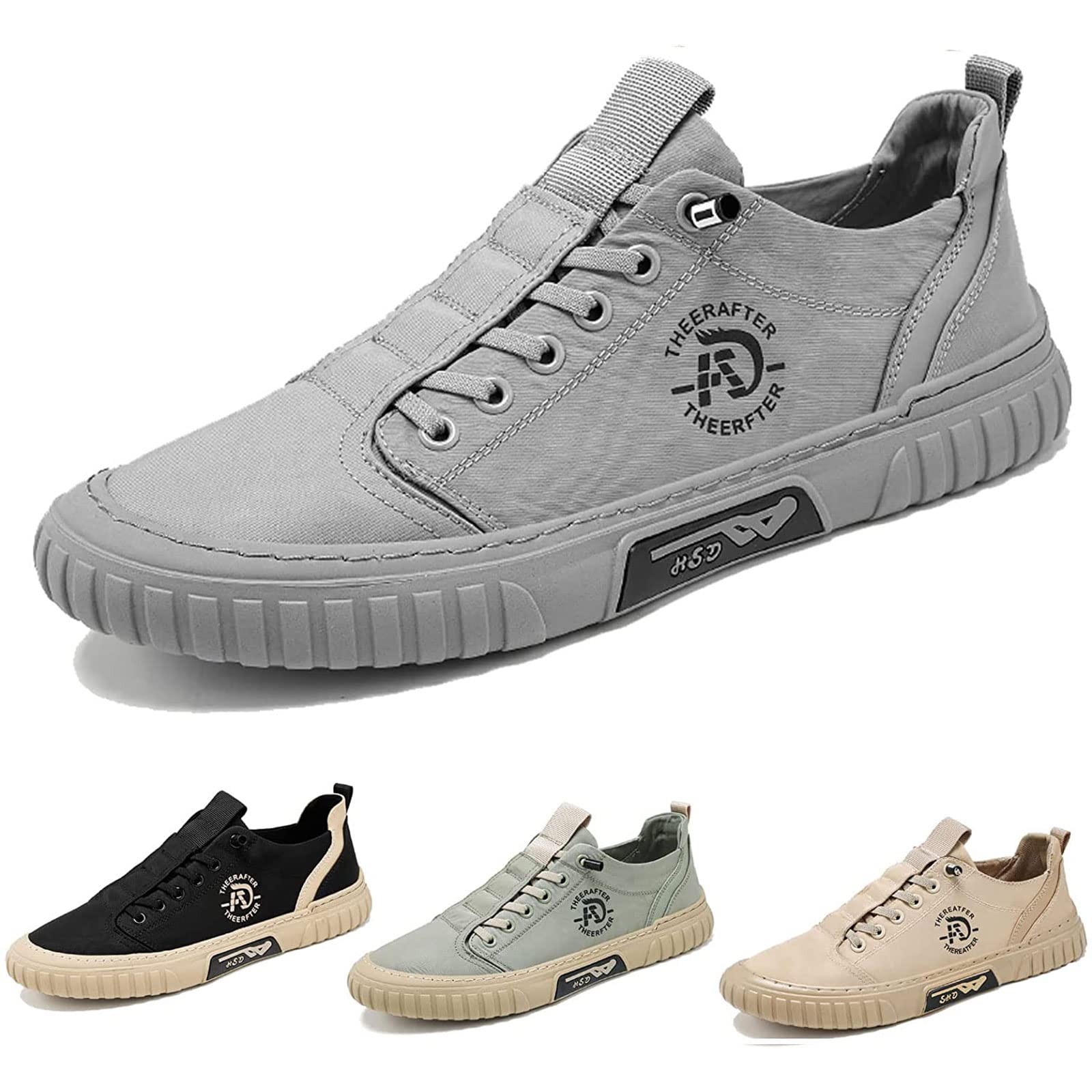 Hopomart Men's Breathable Casual Shoes - Summer Outdoor Running Sneakers for Jogging, Sports & Travel - Perfect for Gym Workouts, Walking & Daily Wear