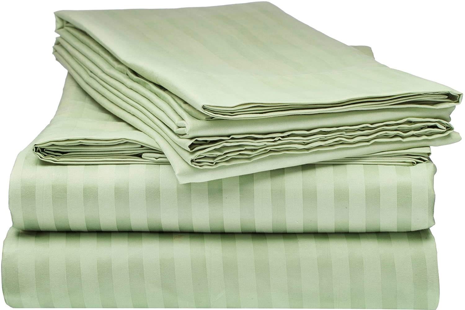 600 Thread Count Extra Deep Pocket Sheet Set - 4 Piece King Size Bed Sheets for 18
