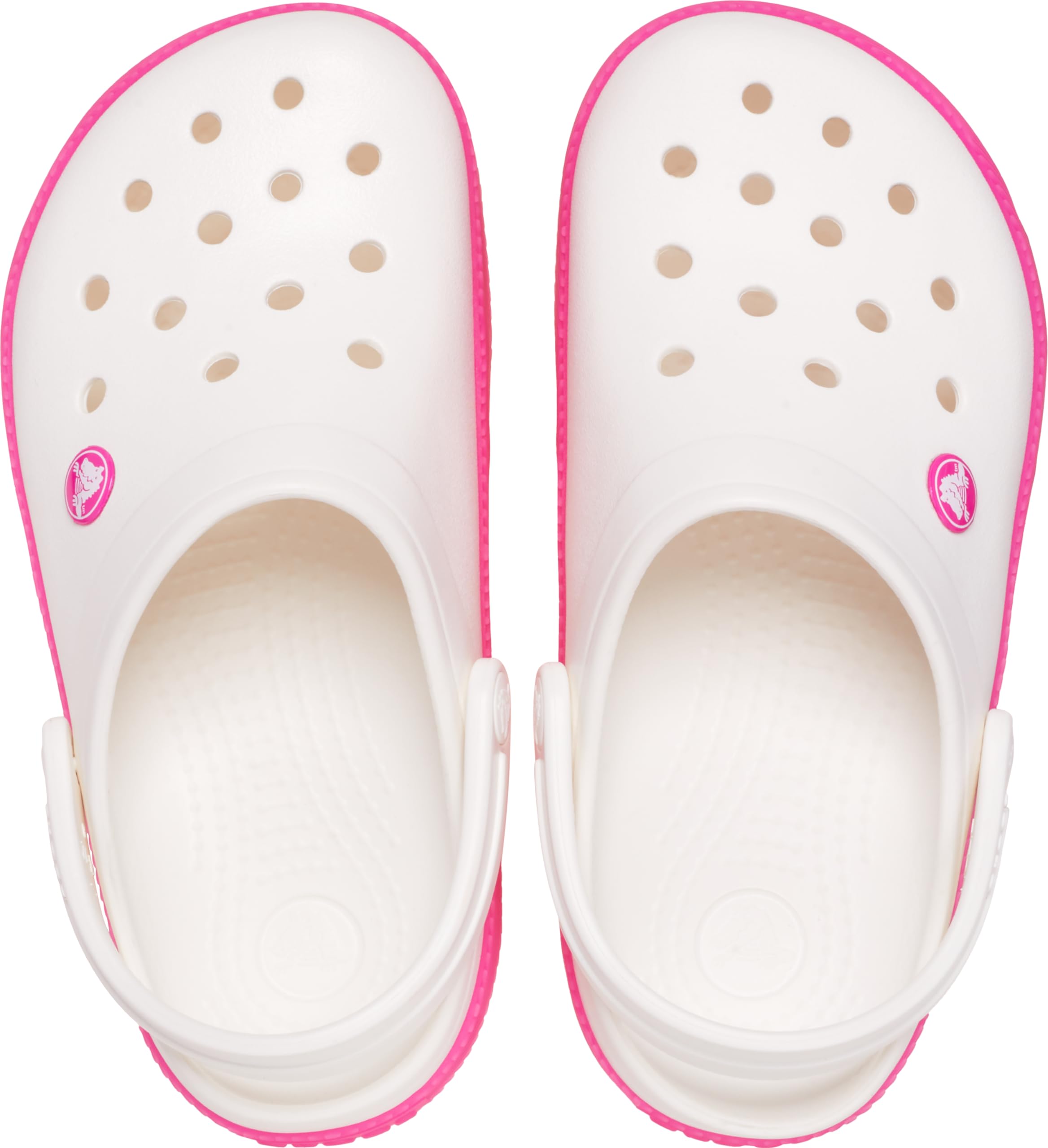 Crocs Kids' Crocband Chevron Beaded Clog - Comfortable & Stylish Water Shoes for Boys & Girls - Perfect for Beach, Pool, and Outdoor Play