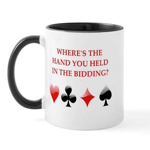 White/Black Inside - Duplicate Bridge Gifts Mug