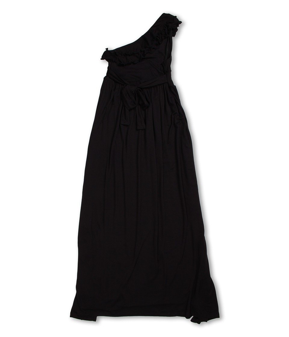 Girl's Black Bedouin Maxi Dress for Little Kids & Big Kids - Perfect for Parties, Holidays & Special Occasions
