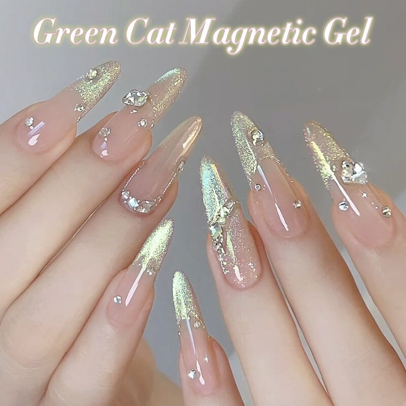 Purple Cat Magnetic Gel Polish GCM04 - 10ml Nail Polish with Magnet Effect for Salon & Home Manicure - Perfect for Nail Art, Special Occasions & DIY Nail Designs