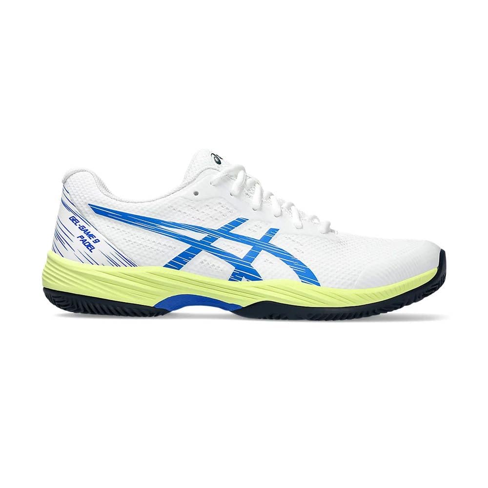 ASICS Men's Gel-Game 9 Padel Tennis Shoes - Lightweight & Durable Court Sneakers for Indoor/Outdoor Play - Perfect for Padel, Tennis & Casual Wear