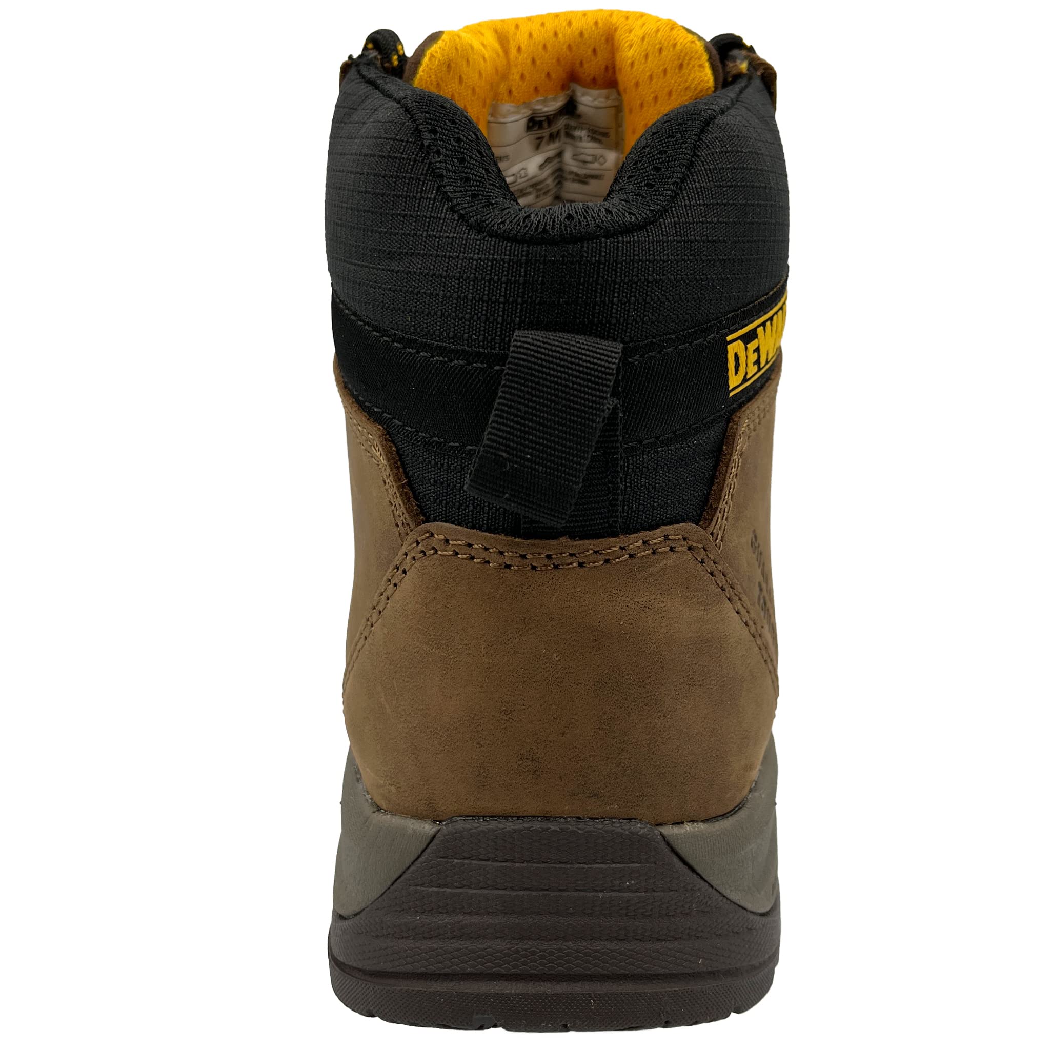 DEWALT Men's Tulsa Steel Toe Work Boots - Waterproof Safety Shoes for Construction, Warehouse & Industrial Work - Durable Non-Slip Work Boots for Electricians, Carpenters & Heavy Duty Jobs