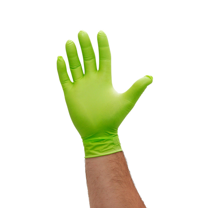 Flexzilla Disposable Nitrile Gloves - 300 Count, Powder-Free, Latex-Free, 5 Mil Thickness for Food Handling, Cleaning, Medical Use & Industrial Work