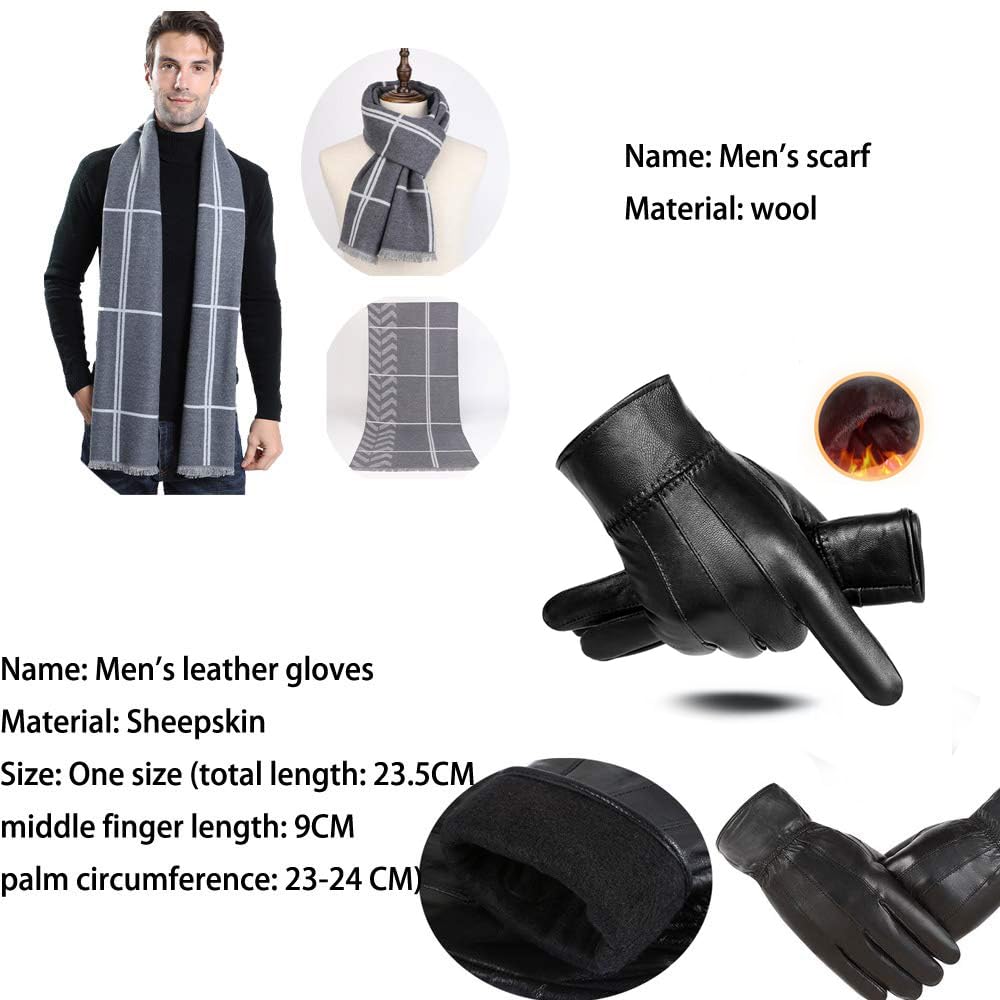 Genuine Rabbit Fur Men's Black Hooded Vest with Matching Fur Hat - Winter Fashion Coat for Men, Gifts for Him - Perfect for Outdoor Activities, Cold Weather & Stylish Layering