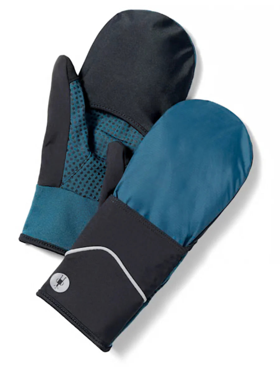 Active Fleece Windproof Mittens for Men & Women - Warm Winter Gloves for Running, Hiking, Cycling - Twilight Blue (G74) - Perfect for Outdoor Sports & Cold Weather Activities