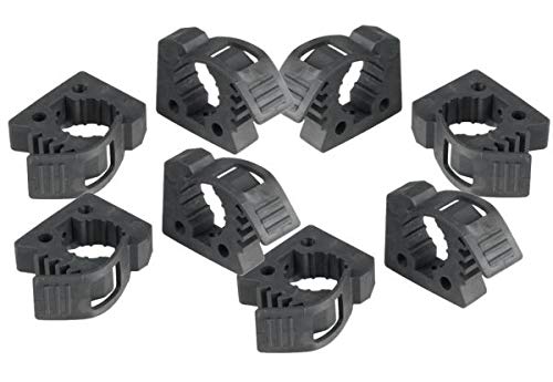 Quick FIST Rubber Clamps for 4X4 Vehicles – Heavy Duty 8 Pack (Small) – Perfect for Off-Road Gear Organization, Tool Storage & Truck Accessories