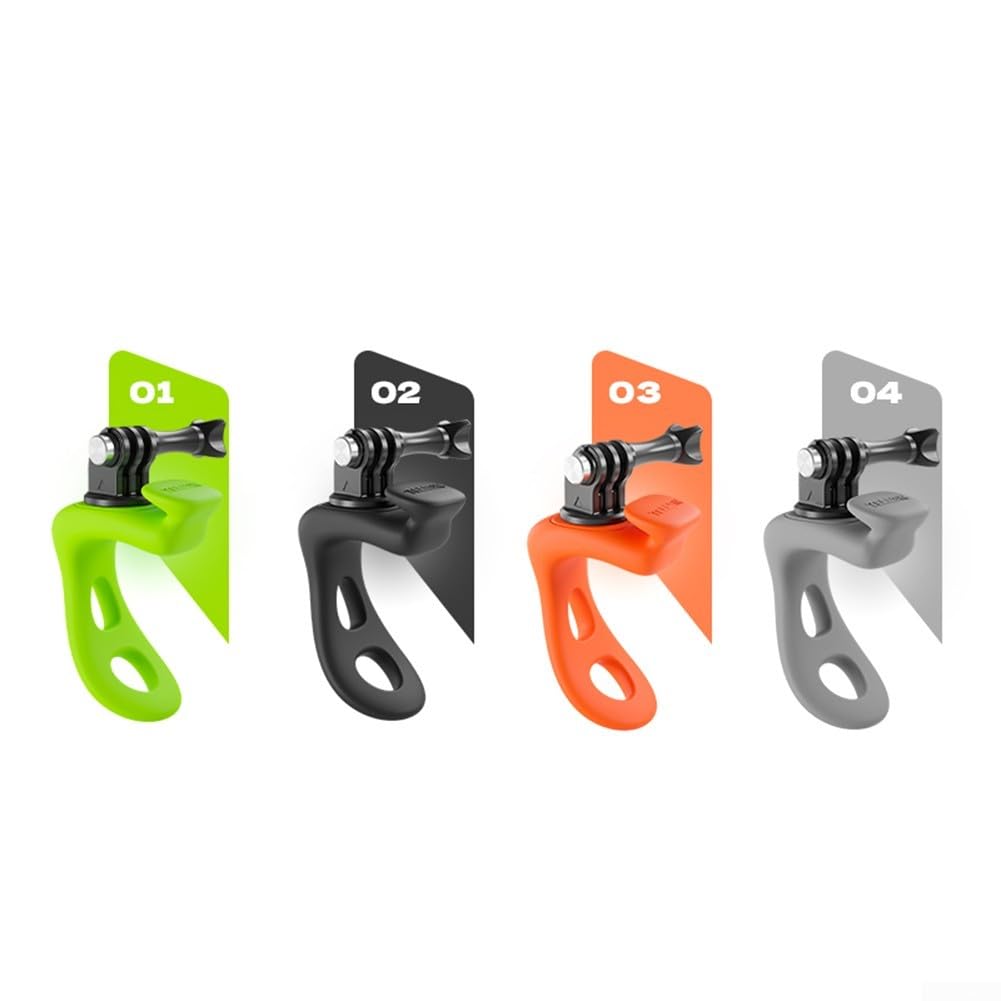 QOXEZY TELESIN Elastic Strap for GoPro - Adjustable & Durable Camera Mount for Action Cameras (Compatible with GoPro Hero 11/10/9/8/7/6/5) - Perfect for Hiking, Cycling, Surfing & Outdoor Adventures
