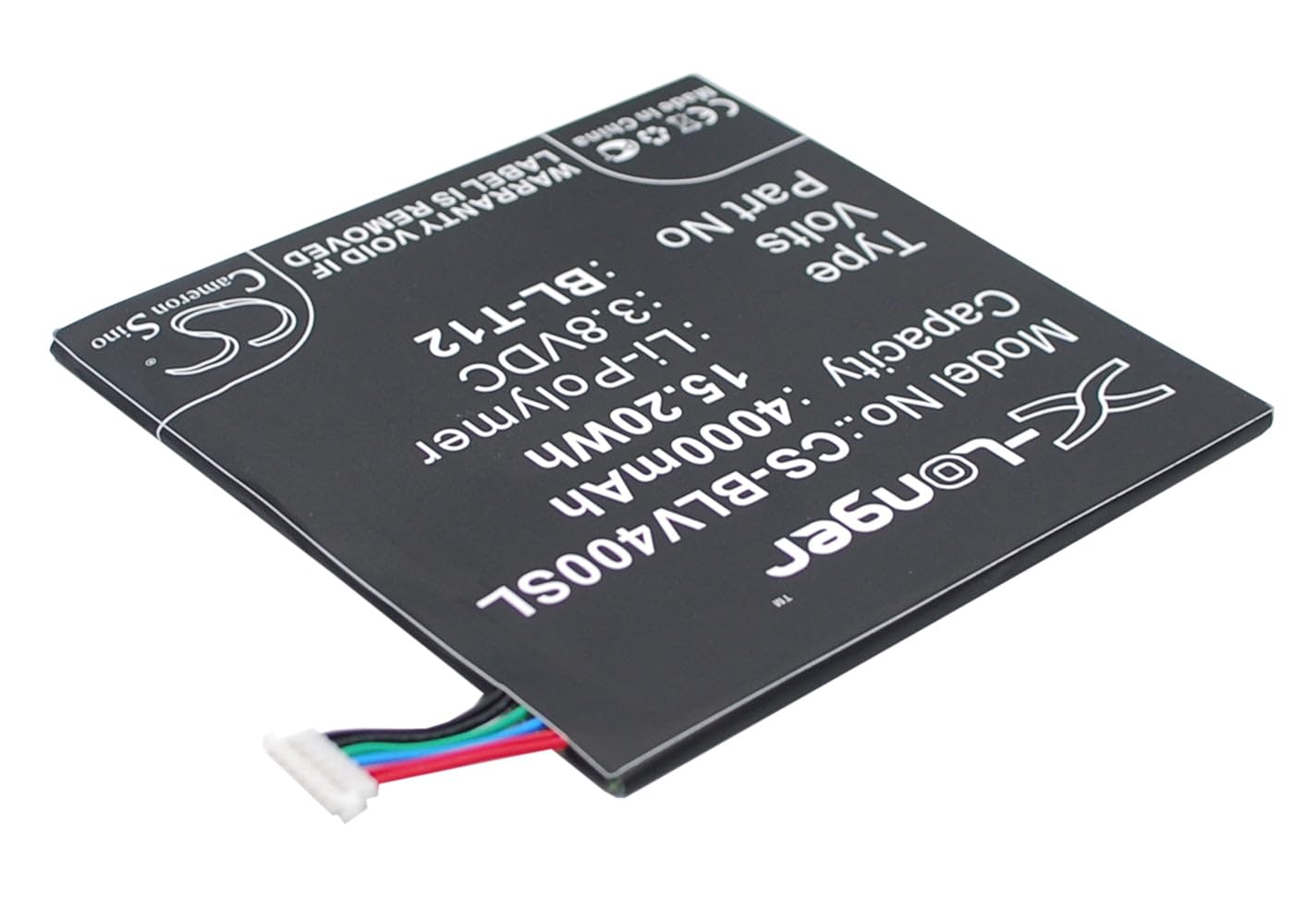 VI VINTRONS 4000mAh Replacement Battery for LG Pad 7.0 V400 V410 - Long Lasting Power for Tablet, Perfect for Travel, Work & Entertainment
