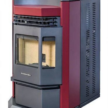 ComfortBilt HP22 N Pellet Stove in Burgundy - Efficient Heating for Home, Cabin & RV | Eco-Friendly & Cost-Effective Warmth Solution