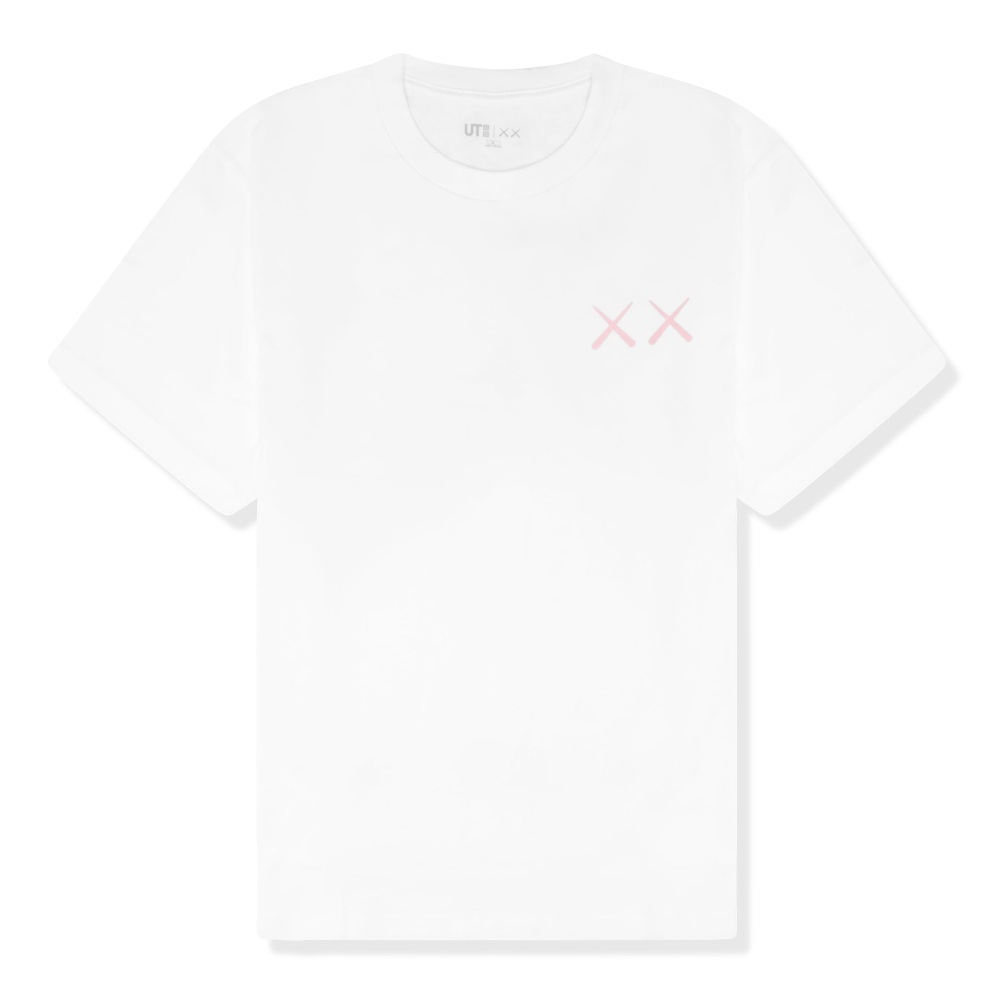 Kaws x Uniqlo UT Graphic White T-Shirt for Men - Limited Edition Cotton Tee with Artist Collaboration - Perfect for Casual Wear, Street Style & Gift Giving