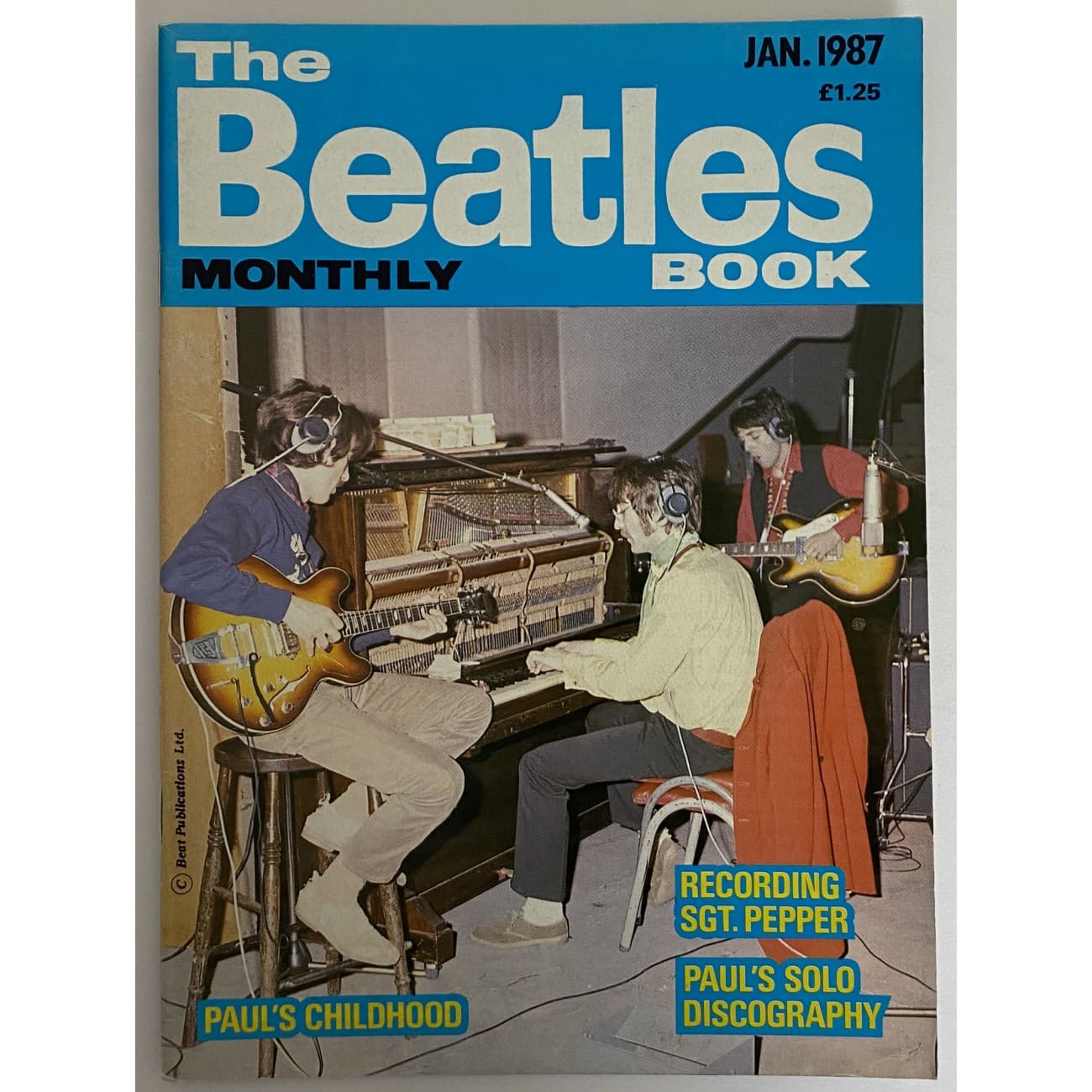 Original 1987 Beatles Book Monthly Magazines - 3rd Era Collectible Issues (Sold Individually) | Perfect for Music Memorabilia Collectors & Beatles Fans