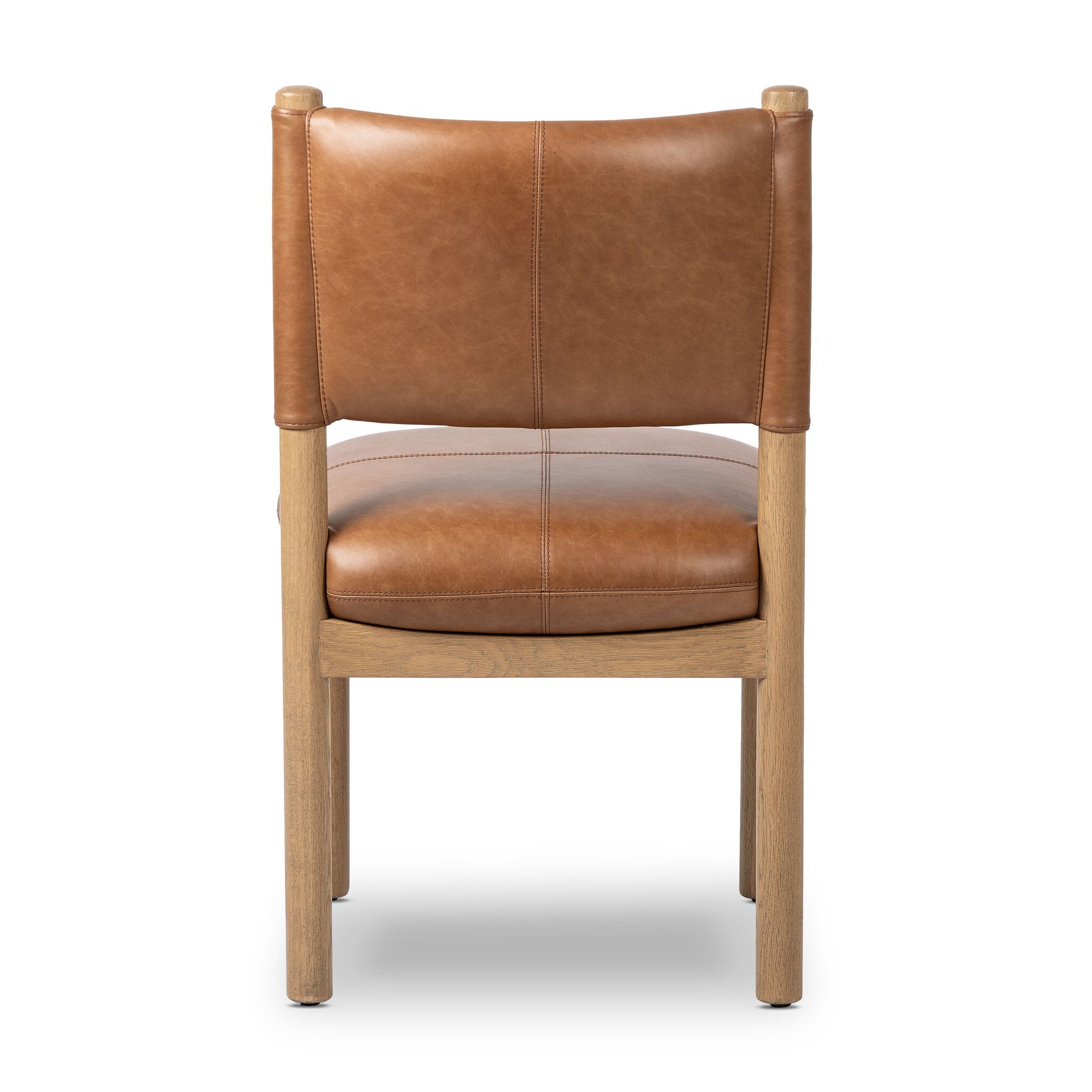 Adaline Dining Chair - Modern Wooden Dining Room Chair with Sonoma Chestnut Finish - Perfect for Kitchen, Dining Room, and Home Office Use