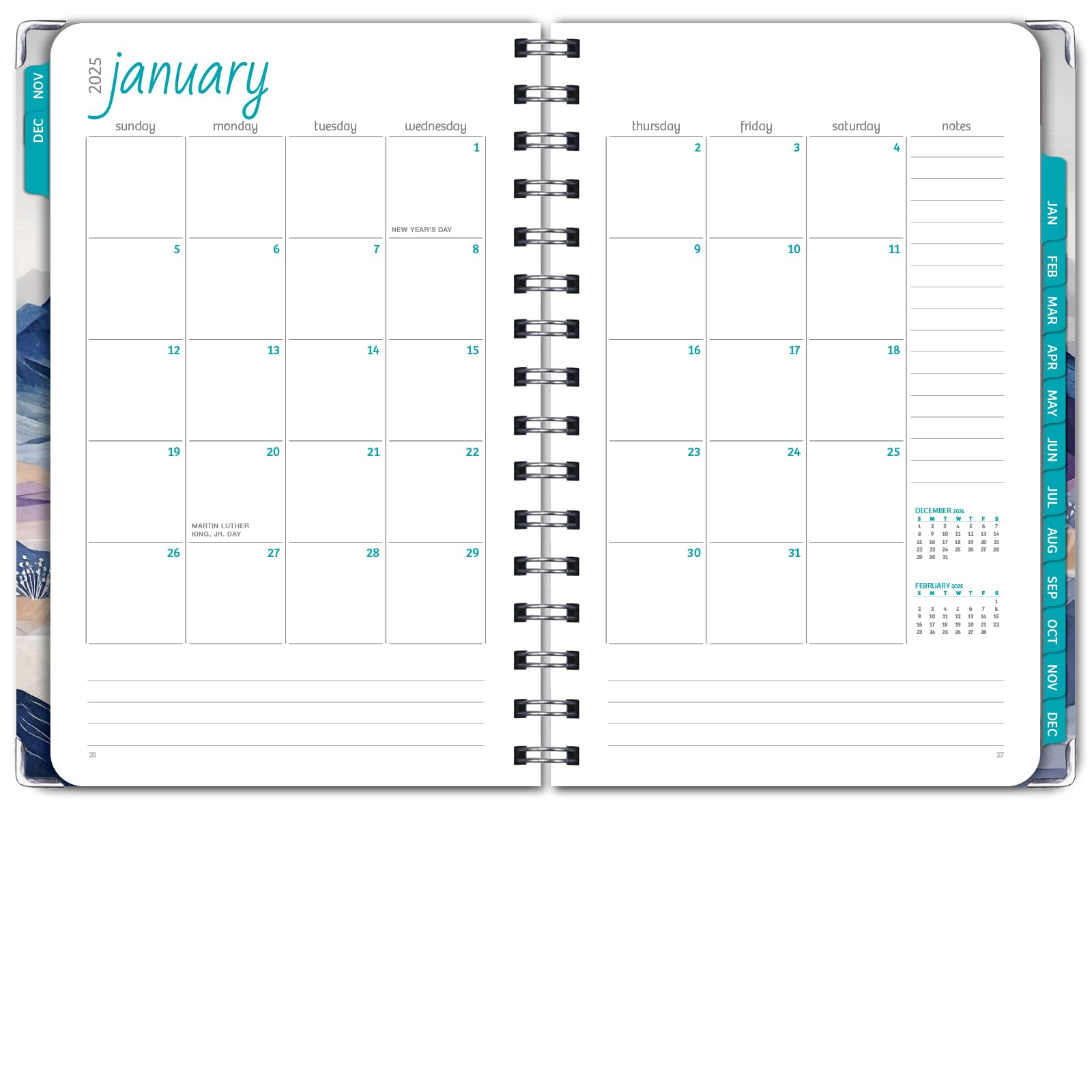 2025 Hardcover Planner - 5.5