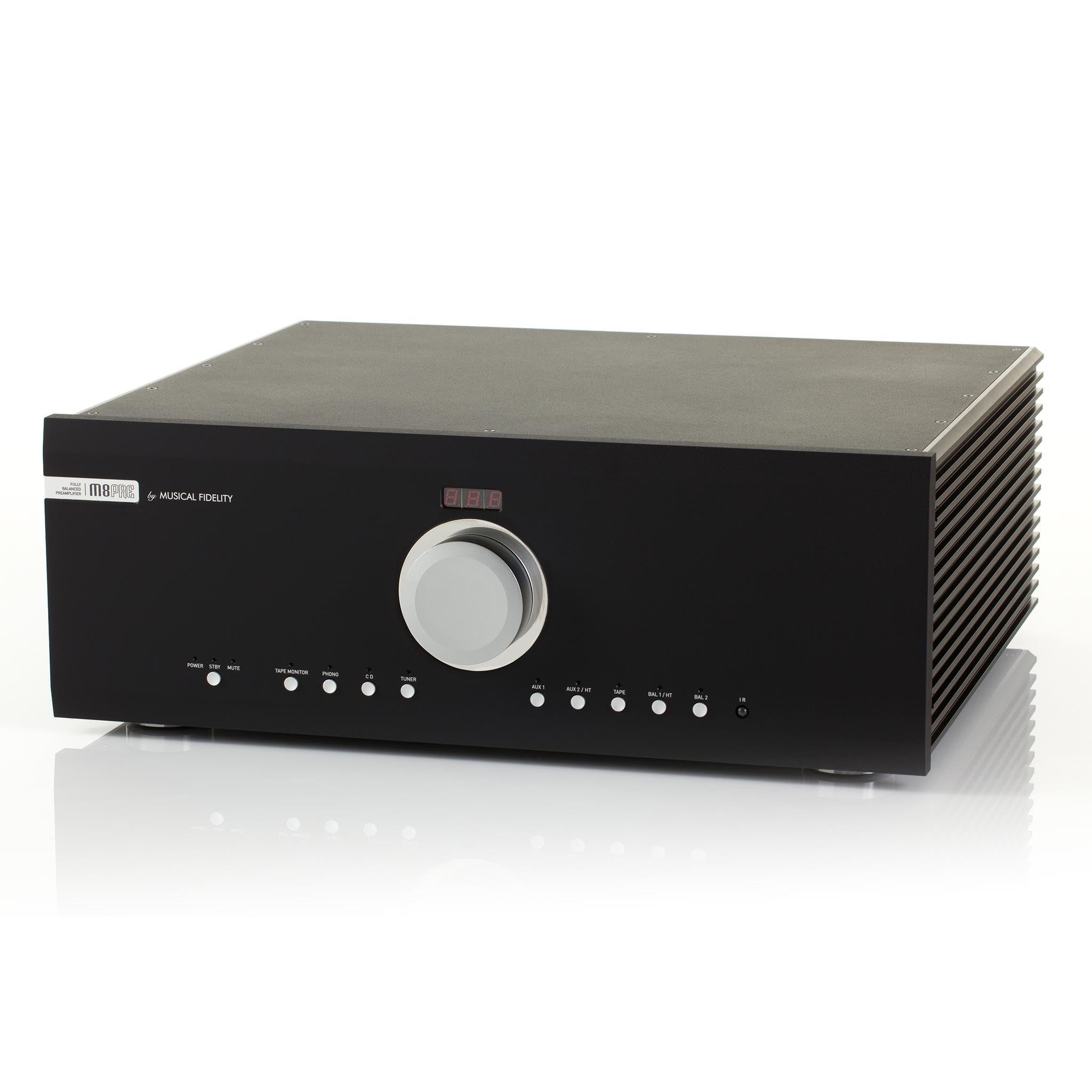 Musical Fidelity M8PRE High-End Preamplifier - Audiophile Grade Home Theater & Hi-Fi System Component for Premium Sound Quality