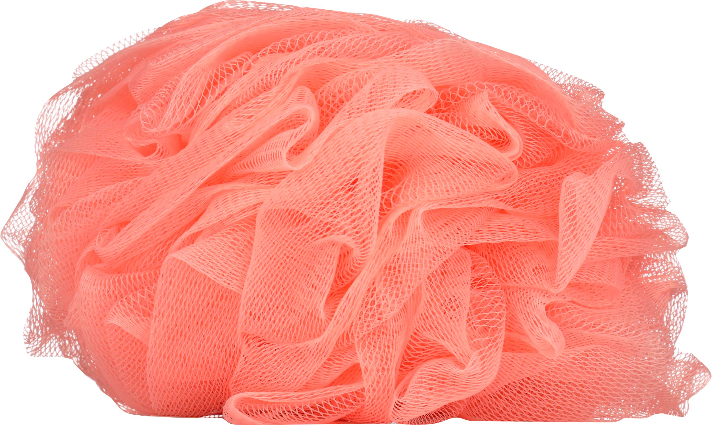 Earth Therapeutics Hydro Body Sponge with Hand Strap - Exfoliating Bath Sponge for Soft Skin, Peach Color - Perfect for Shower, Bath & Spa Relaxation