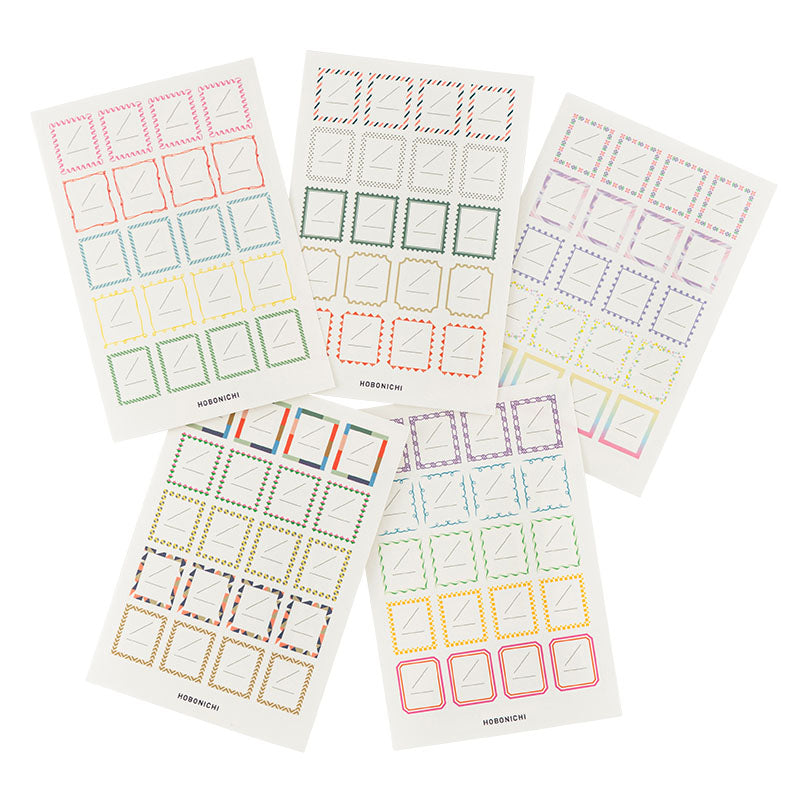Hobonichi Frame Stickers - Decorative Planner Accessories for Journaling, Scrapbooking & Bullet Journal Organization