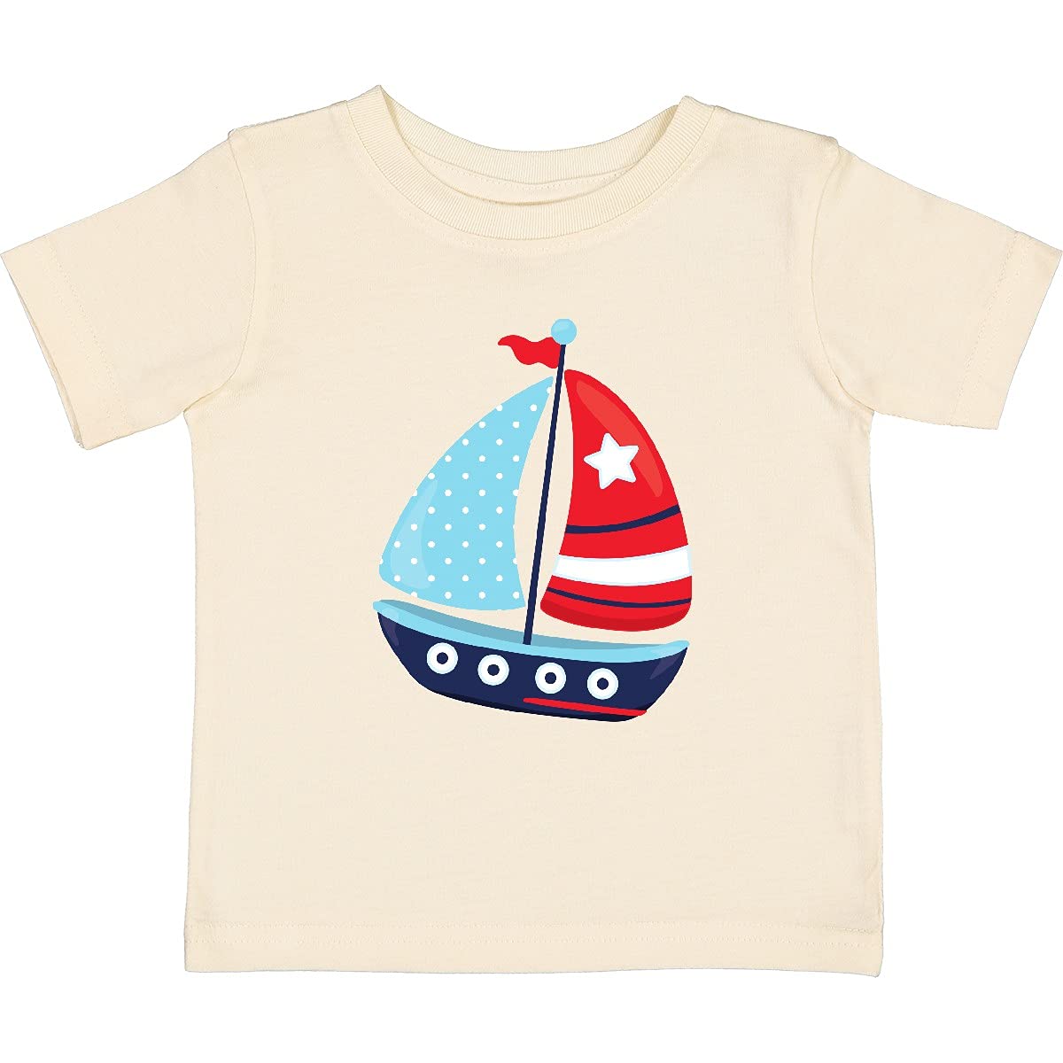 Inktastic Sailing Boat Baby T-Shirt - Perfect for Sailor & Nautical Lovers