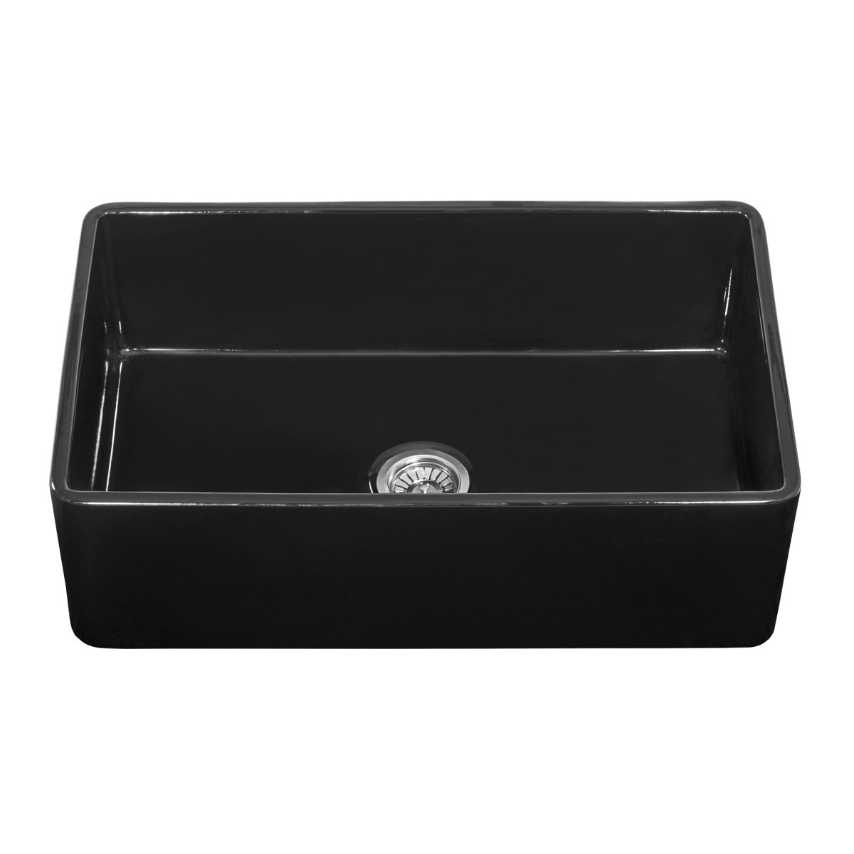 30 x 20 Inch Fireclay Reversible Farmhouse Apron Front Kitchen Sink Single Bowl - Perfect for Rustic Kitchens, Remodeling Projects & Modern Farmhouse Decor