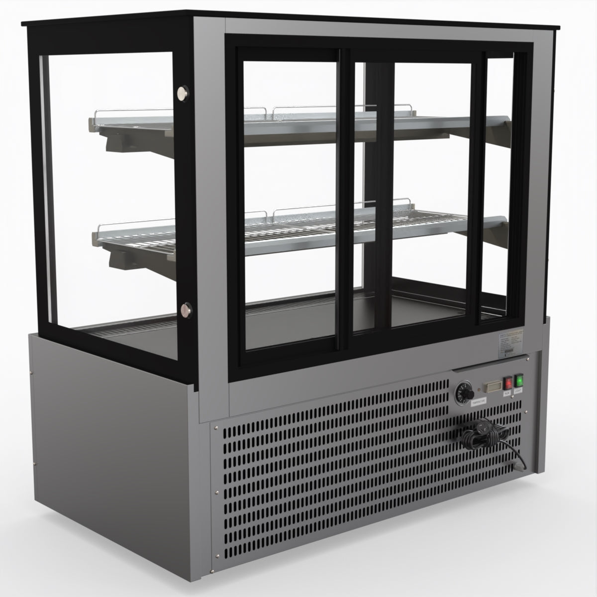 Bonvue SG120FE Commercial Heated Food Display Warmer - Dual Pan Buffet Server for Restaurants, Catering & Cafes - Keep Food Warm & Fresh for Hours