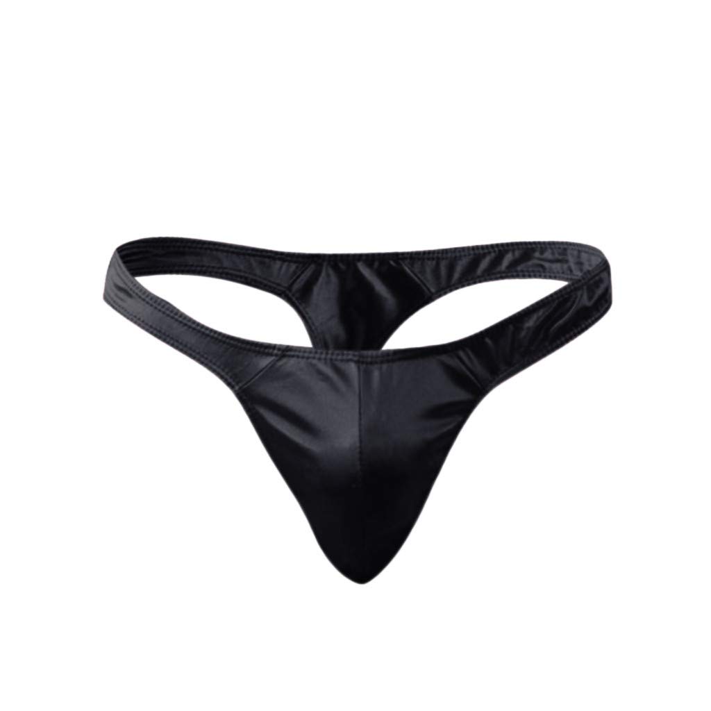 Sexy Men's Thong Underwear - Comfortable Satin Panties for Men - Funny & Stylish Design - Perfect for Parties, Beach, and Intimate Moments