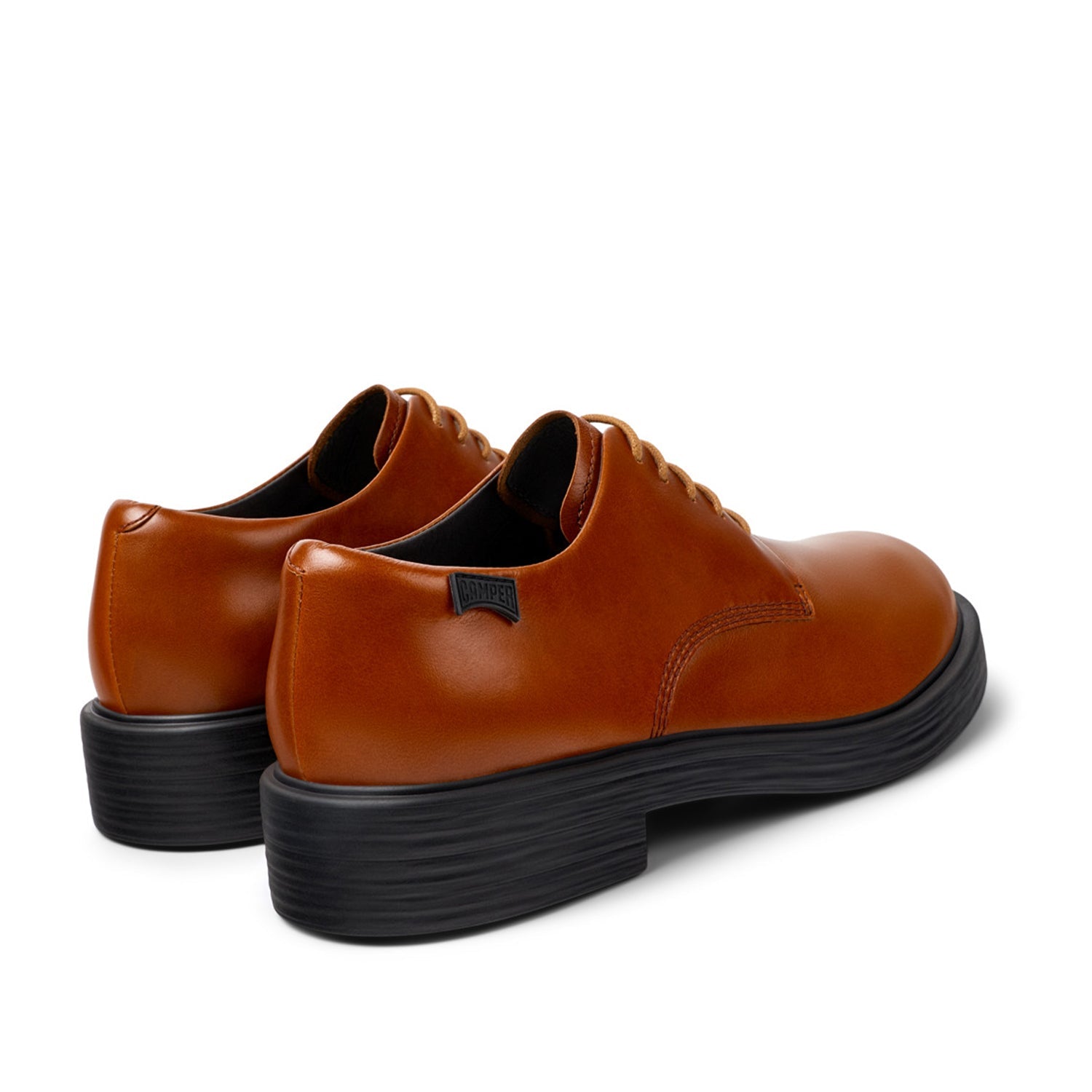 Camper Men's Dean Brown Leather Casual Shoes - Comfortable Walking & Everyday Wear for Men