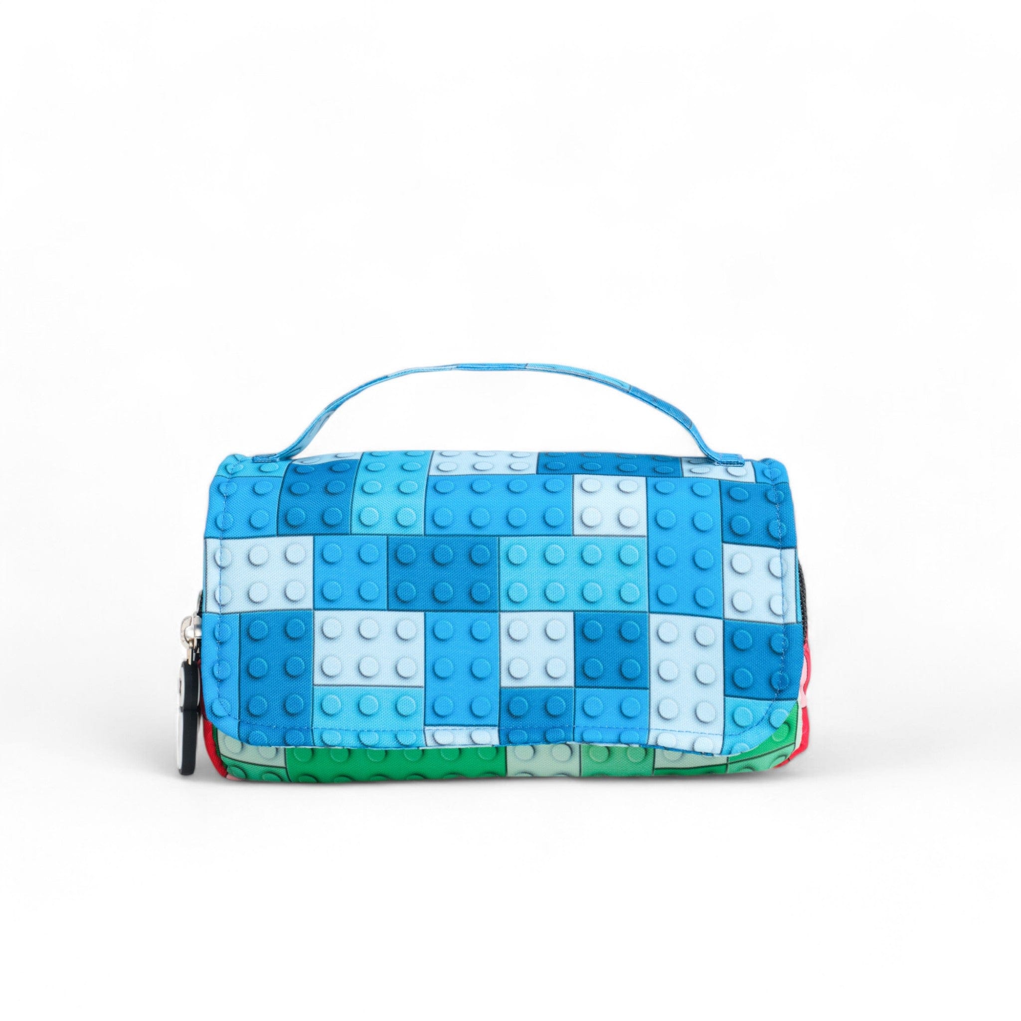 Brick-Shaped Pencil Case - Durable School & Office Supplies for Kids & Adults - Perfect for Organizing Pens, Markers & Art Tools