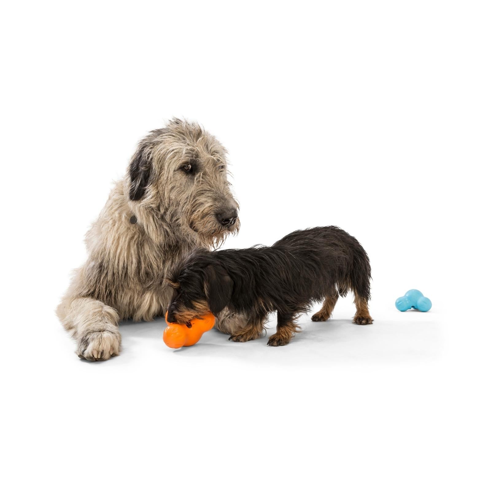West Paw® Orange TUX Treat Dispenser Dog Toy - Interactive Puzzle Feeder for Small & Large Dogs, Perfect for Training & Mental Stimulation