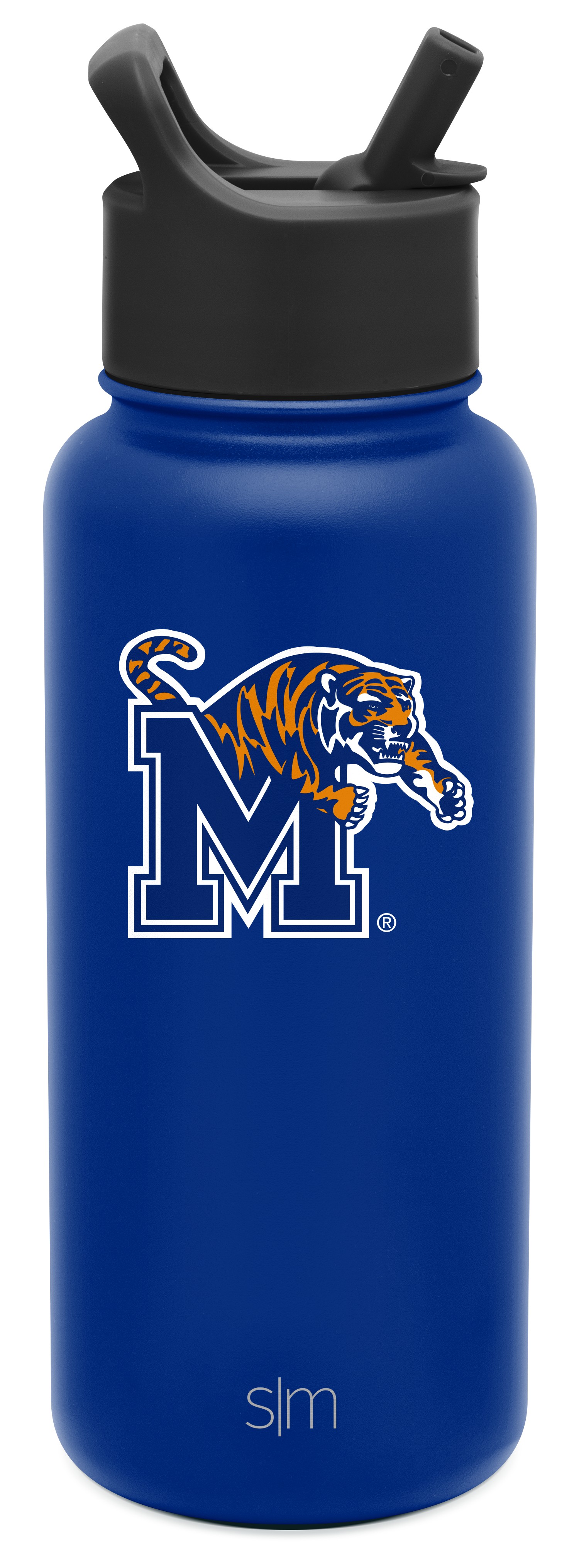 Collegiate Summit Insulated Water Bottle with Straw Lid - Leakproof Stainless Steel for School, Gym & Outdoor Activities