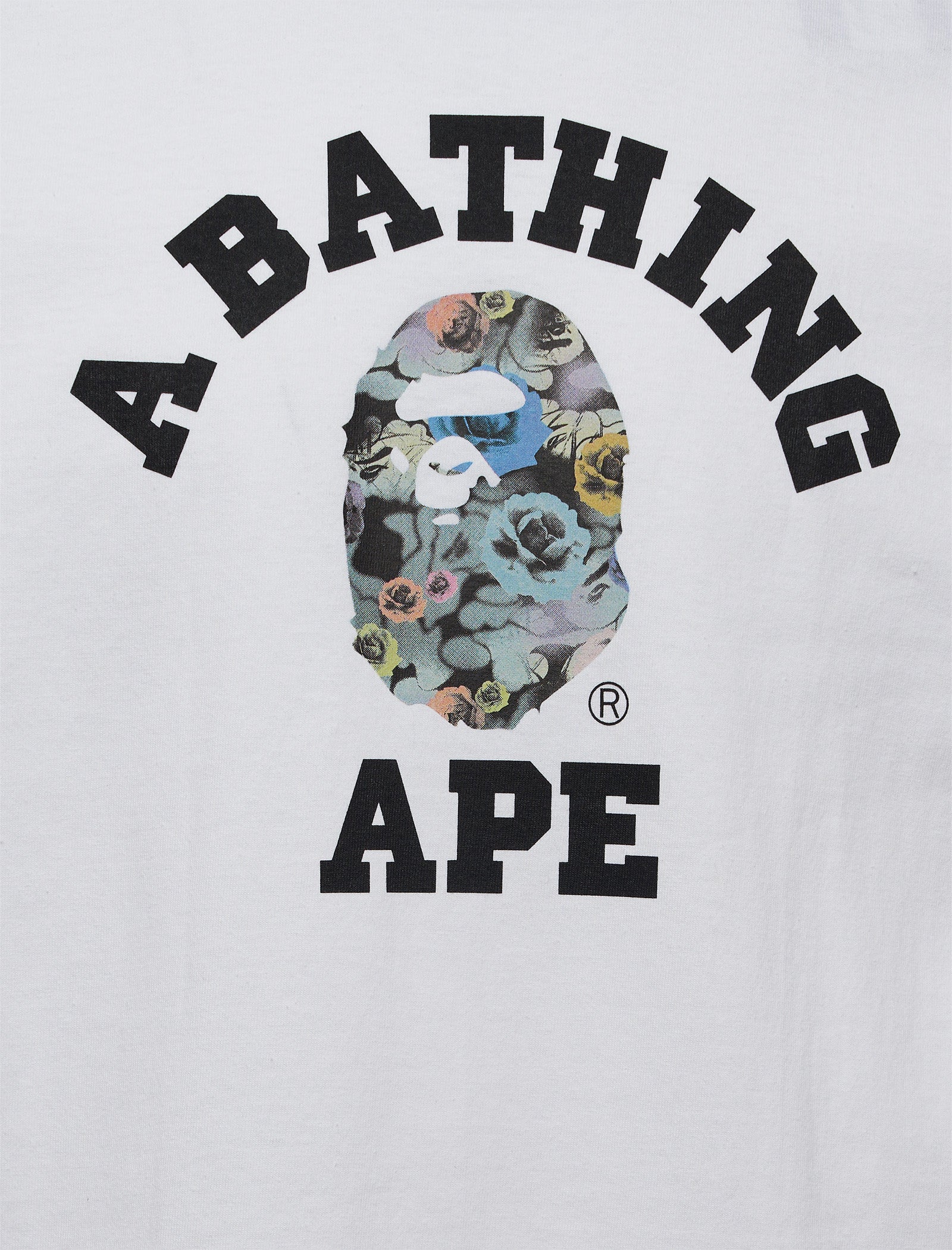 BAPE Floral Camo T-Shirt for Men - Streetwear Fashion Cotton Tee - Perfect for Casual Wear, Street Style & Urban Outfits