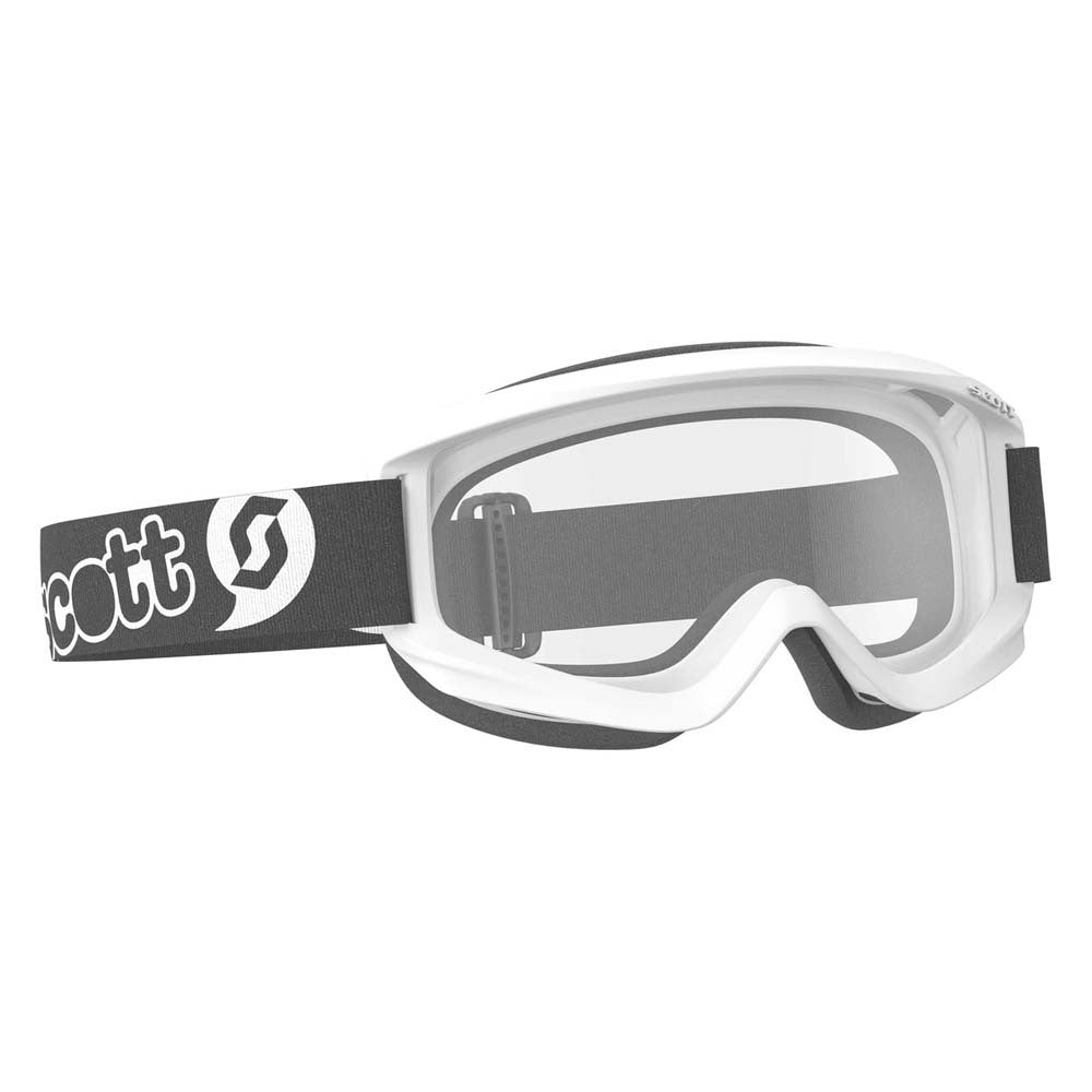 Scott Agent Mini Goggle with Clear Lens - Safety Eyewear for Cycling, Motorcycling & Outdoor Sports - ANSI Z87.1 Certified Protective Glasses