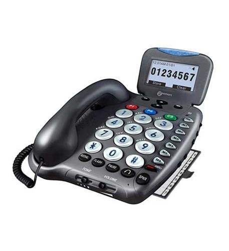 Sonic Bomb - Loud Amplified Phone with Talking Caller ID for Seniors & Hearing Impaired - Perfect for Bedroom, Office, and Home Use