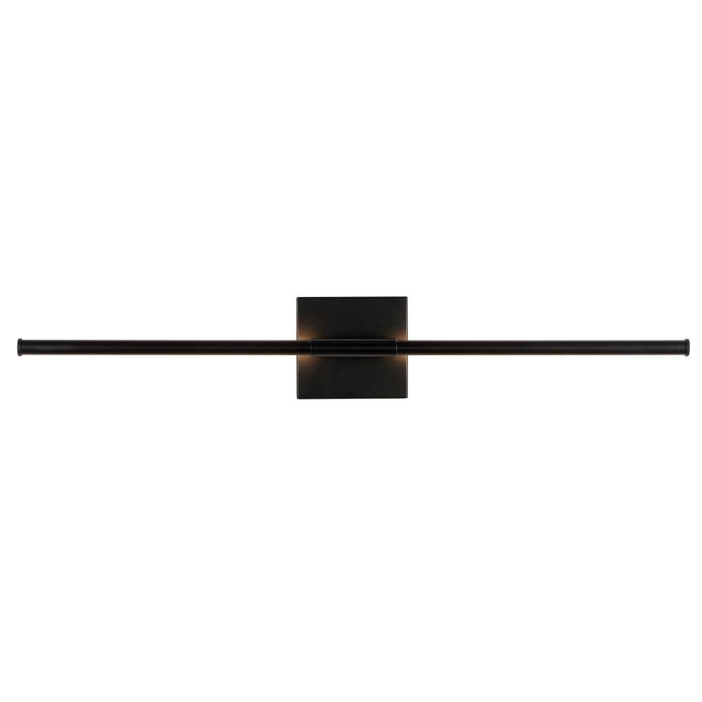Dimmable LED Wall Sconce Light Fixture - 28 Inch Modern Metal Wall Light with Integrated LEDs for Bedroom, Living Room, and Hallway Lighting