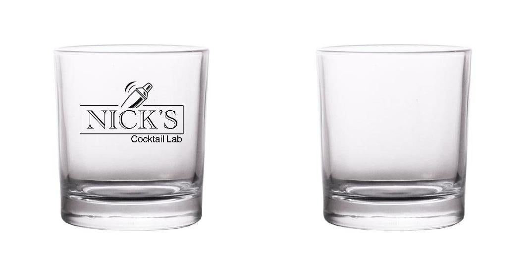 BarConic® 10 oz Old Fashioned Whiskey Glasses - Heavy Base Cocktail Glasses Set of 4 - Perfect for Bourbon, Scotch, Whiskey & Craft Cocktails at Home Bar or Party