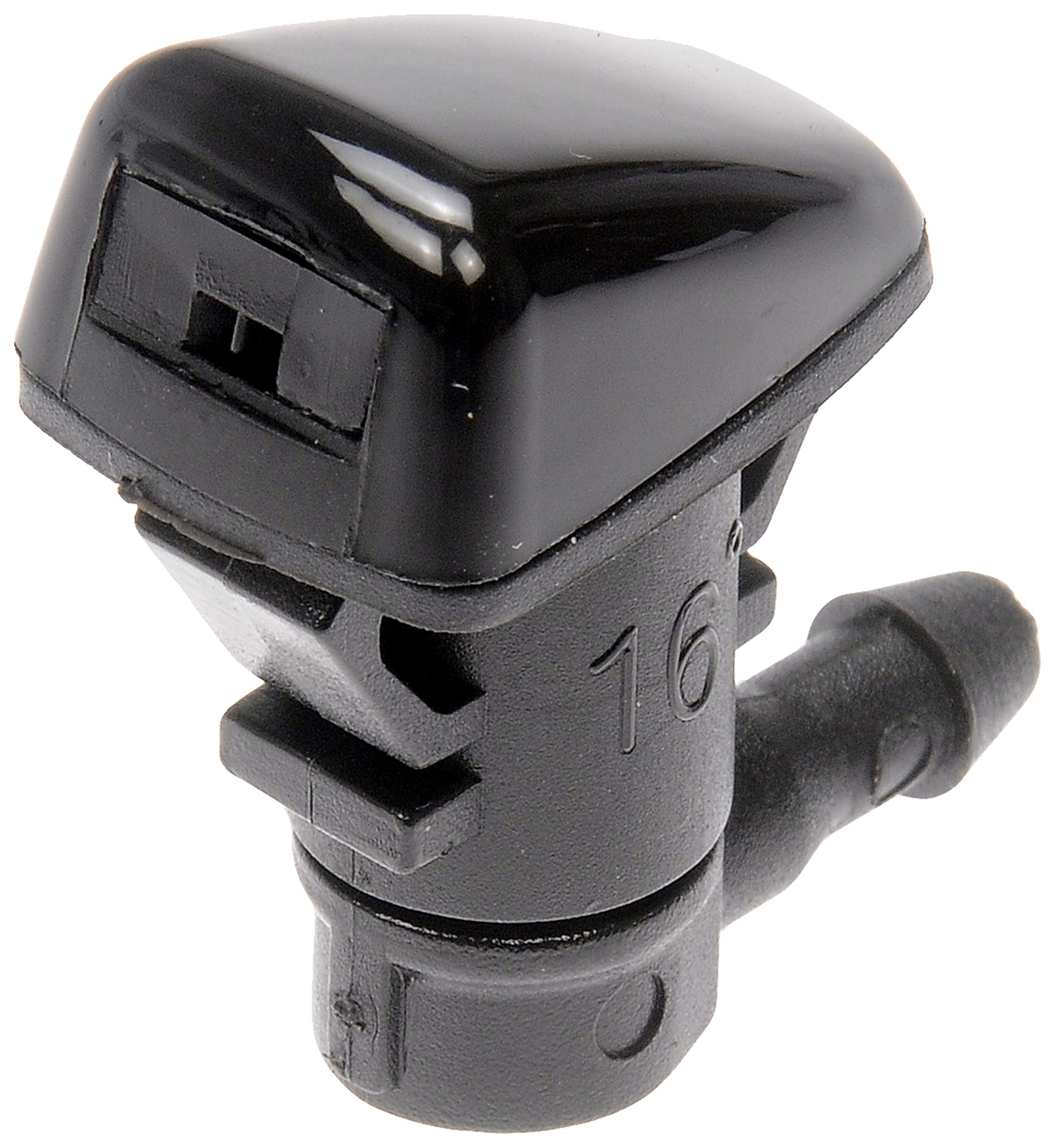 Dorman 58112 Windshield Washer Nozzle Replacement for Jeep Wrangler, Cherokee & Mitsubishi Outlander - Direct Fit OEM Part for Clear Visibility in Rain & Snow Driving