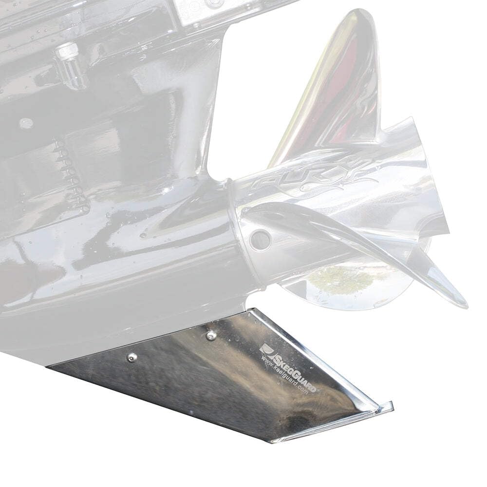 Skegguard® 27081 Stainless Steel Replacement Skeg for Outboard Motors - Durable Marine Protection for Boats & Watercraft