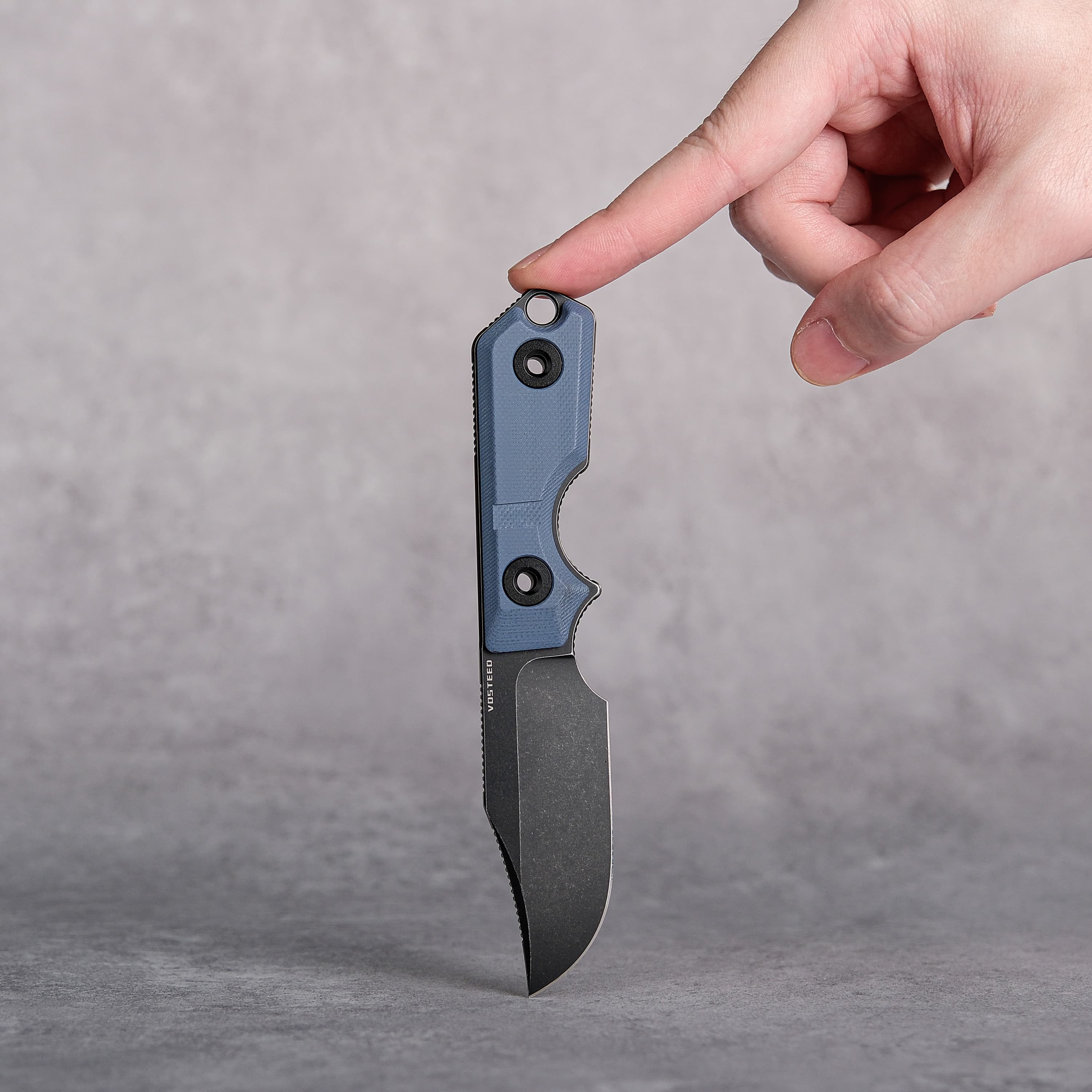 Quokka D0602 Fixed Blade Knife - 2.72