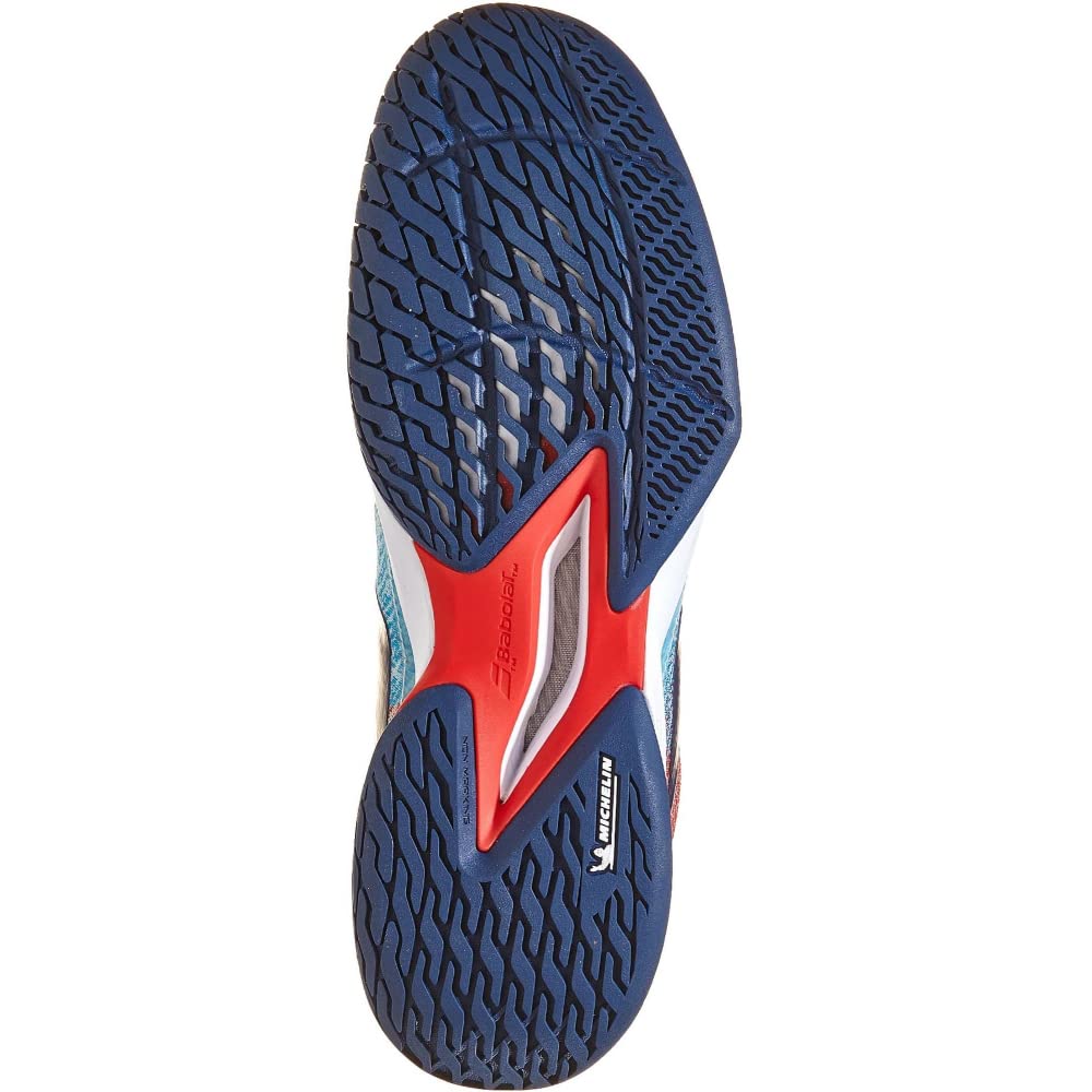 Babolat Men's Jet Mach 3 All Court Tennis Shoes - Lightweight Performance Sneakers for Hard Court & Clay - Perfect for Competitive Play & Training Sessions