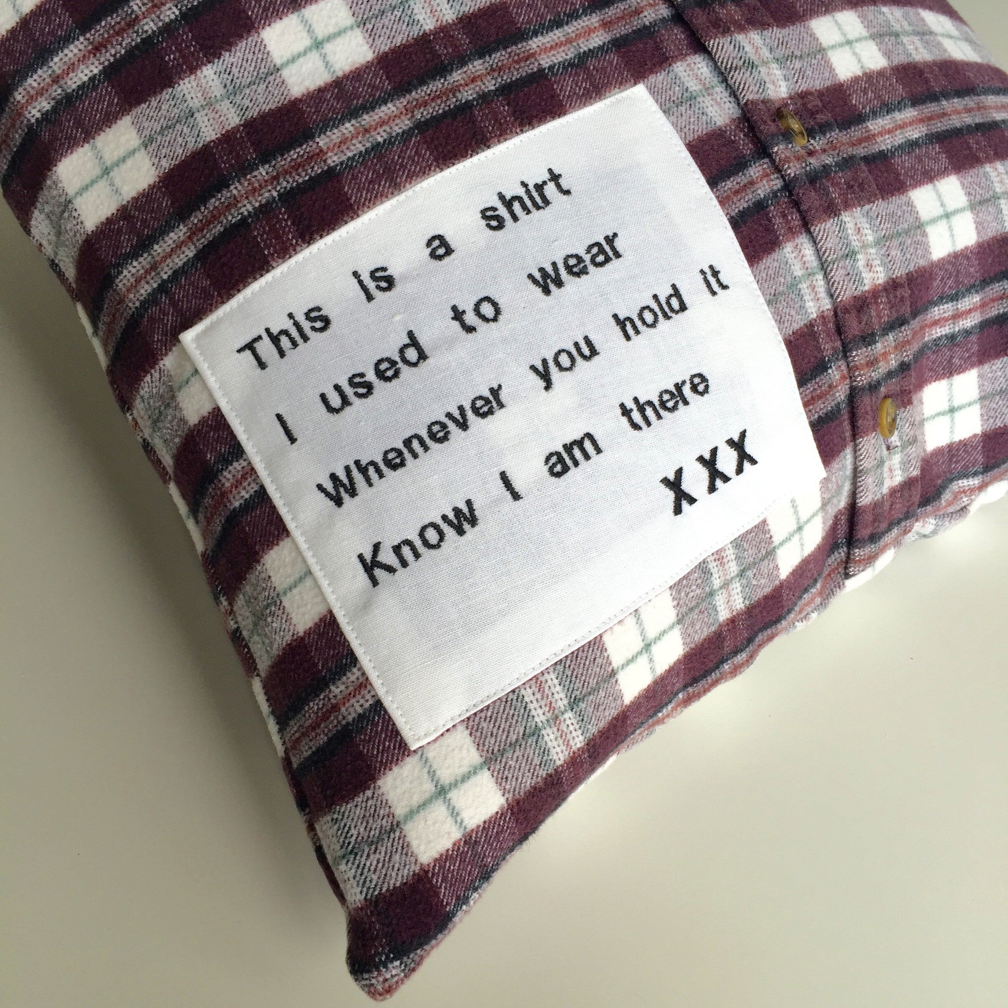 Personalized Keepsake Memory Cushion - Custom Photo Printed Throw Pillow for Home Decor, Gifts & Memorials | Perfect for Living Room, Bedroom or Special Occasions