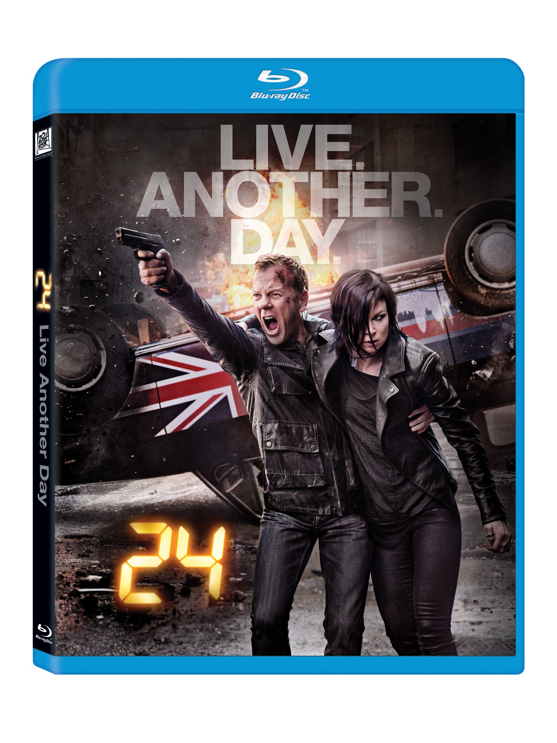 24: Live Another Day Blu-ray - Action-Packed Thriller Series | Perfect for Movie Nights & Jack Bauer Fans