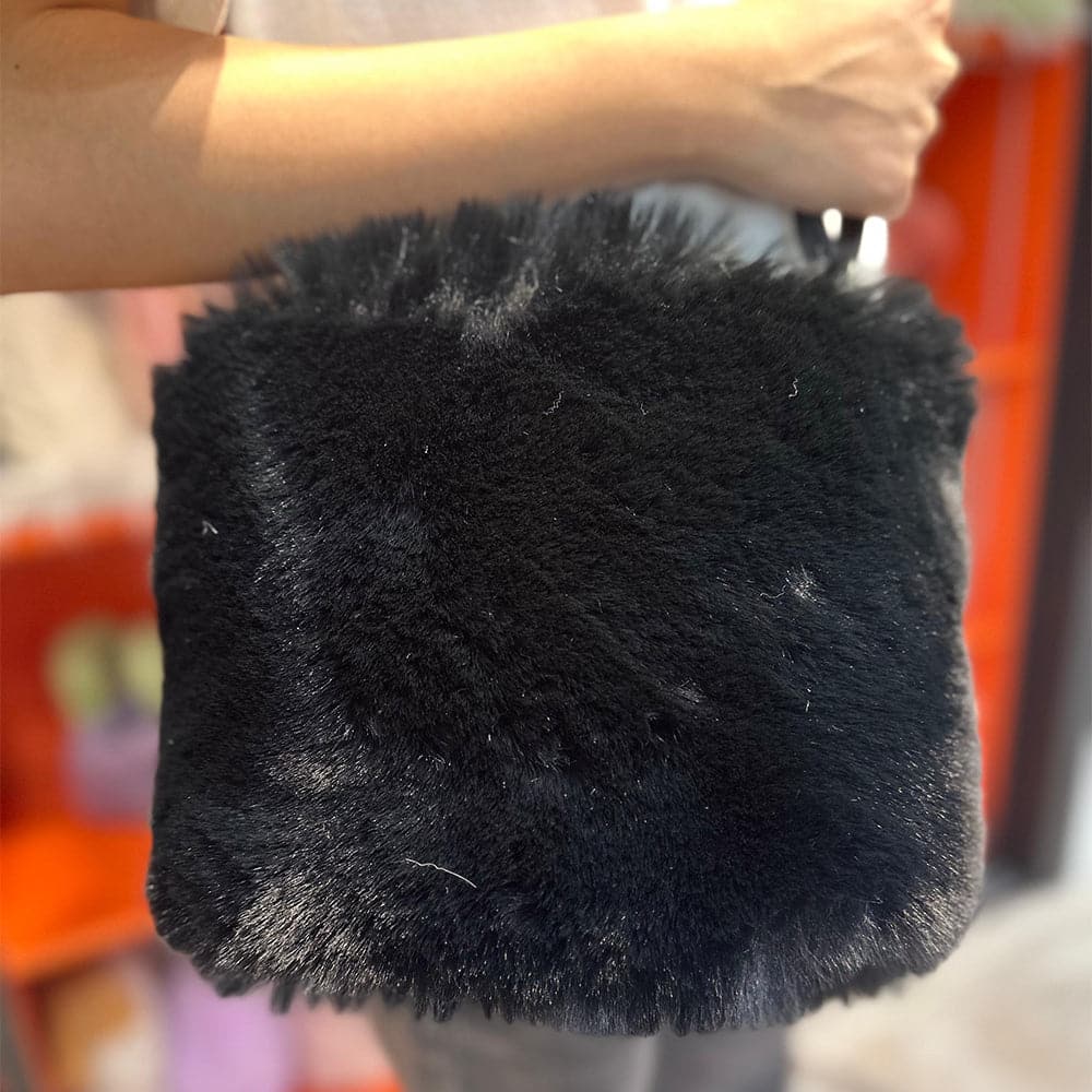 AG Collective Soft Plush Handbag & Shoulder Bag for Women - Stylish Crossbody Purse for Everyday Use, Work, and Date Nights