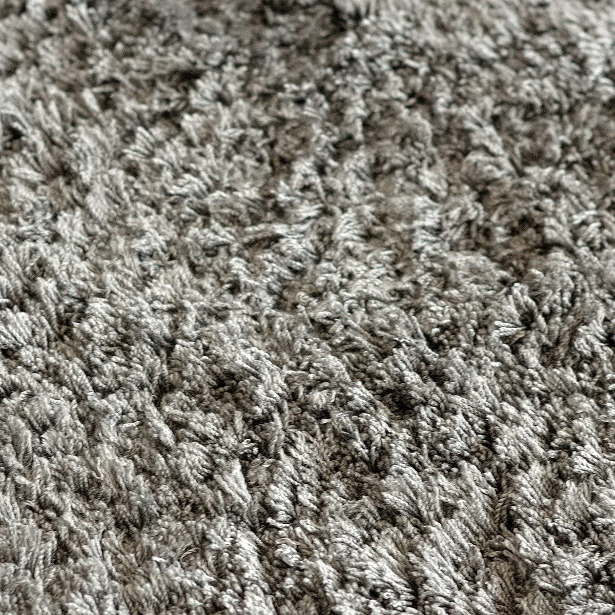 Gertmenian Air Shag Fresh Collection - Ultra Soft Plush Microfiber Shag Area Rug for Bedroom, Nursery, Living Room & Dorm - 9x13 Ft Extra Large Solid Gray Rug (18579) | Perfect for Cozy Home Decor, Kids Play Area & Modern Interior Design