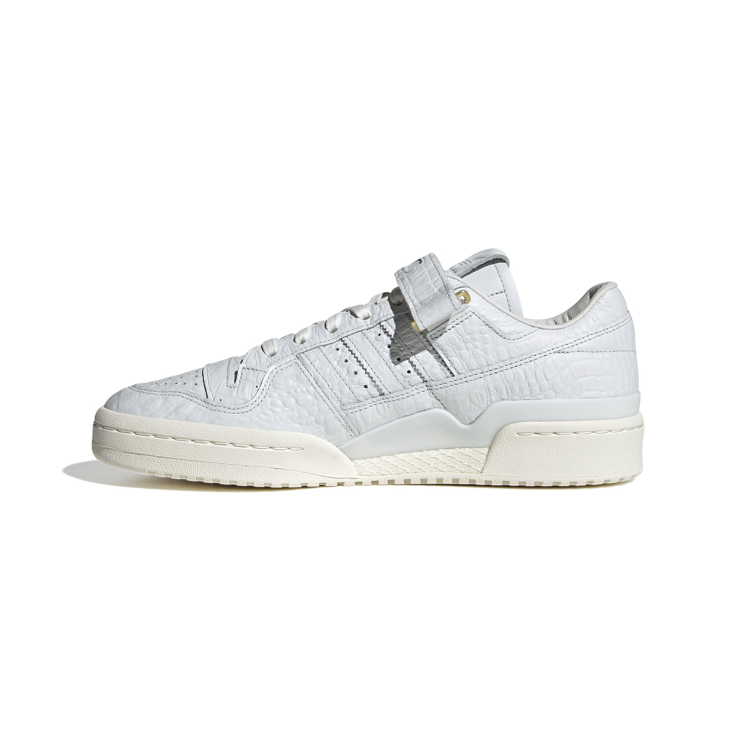 Forum 84 Low 'Crystal White' Sneakers - Men's Classic White Leather Casual Shoes for Everyday Wear | Perfect for Street Style, Work & Weekend Outfits