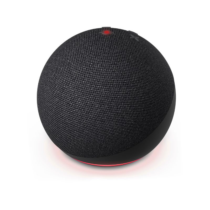 Amazon Echo Dot (5th Gen) Smart Speaker with Alexa - Black | Compact Smart Home Hub for Music, News & Smart Devices | Perfect for Bedroom, Kitchen & Office