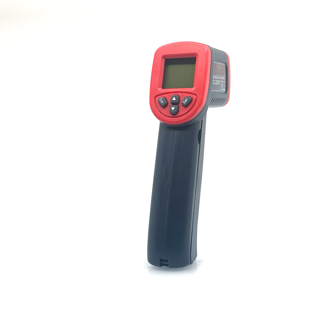 IRT227 IR Thermometer with Type K Probe, 12:1 Distance-to-Spot Ratio - Perfect for HVAC, Cooking, and Industrial Temperature Measurement