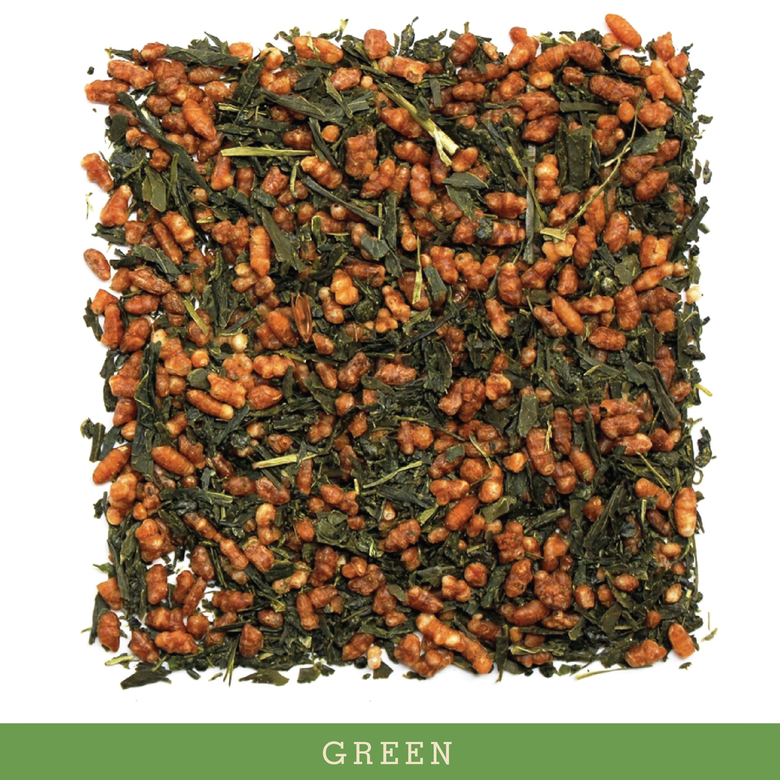 Premium Genmaicha Green Tea with Roasted Rice - 1 lb Bulk Wholesale for Tea Shops, Cafes & Home Brewing | Organic Japanese Brown Rice Tea for Relaxation & Energy Boost