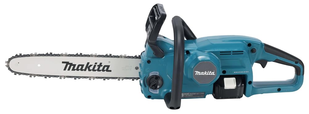 Makita DUC357ZX2 18V 14-Inch Brushless Cordless Chainsaw (Battery & Charger Not Included) - Ideal for Tree Trimming, Firewood Cutting, and DIY Woodworking Projects