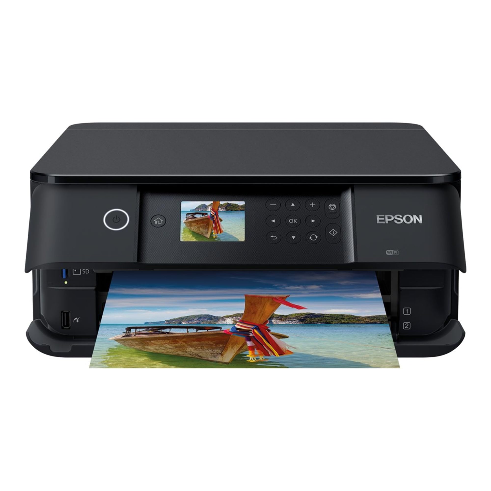 Epson Expression Premium XP-6100 Wireless All-in-One Color Photo Printer with Scanner, Copier & Fax - High Quality Printing for Home Office, Photography & Small Business Use